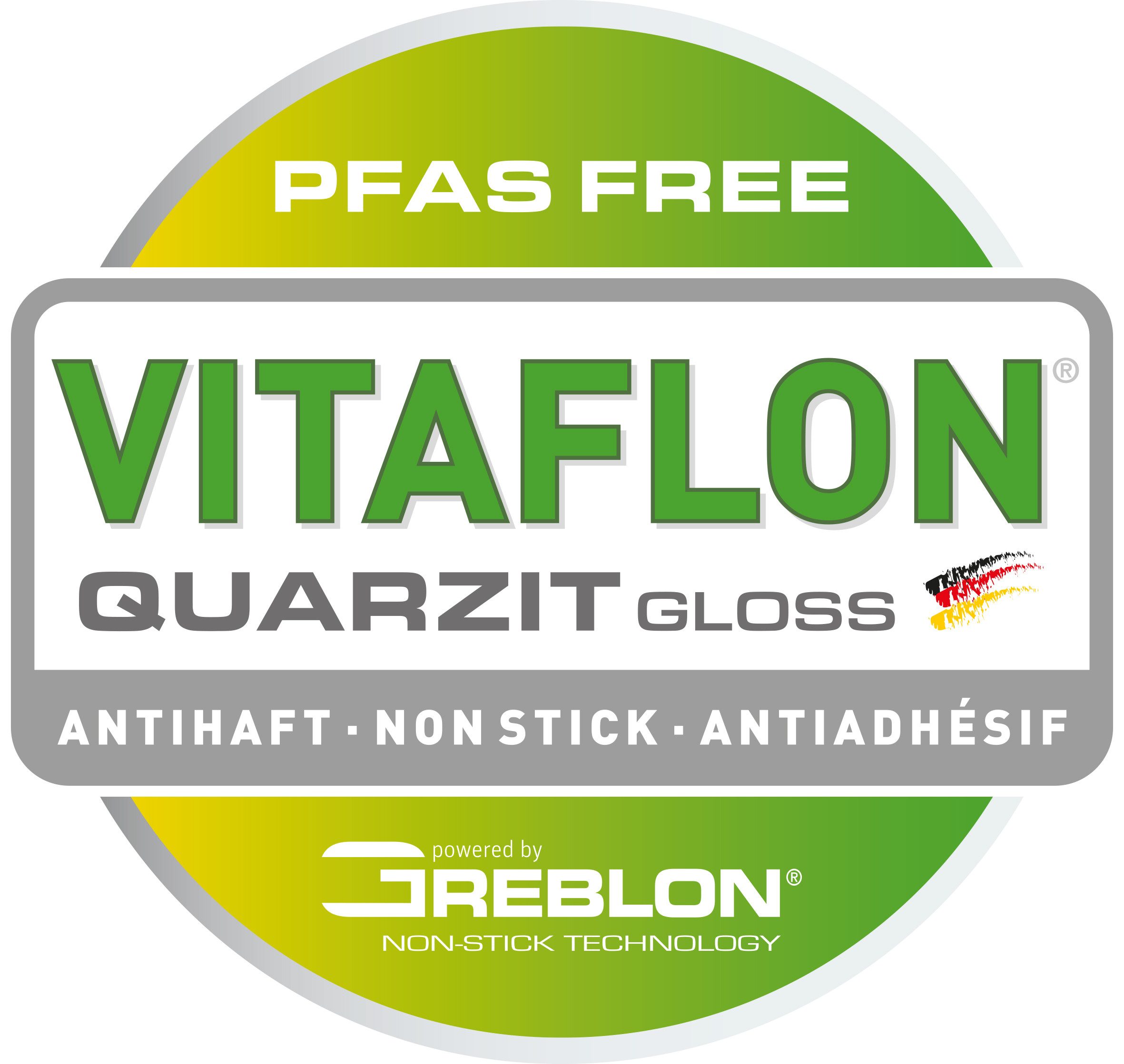 GSW Bräter Salerno, Aluminium, Edelstahl (1-tlg), Bräter aus robuster Alu-Legierung mit Antihaft-Versiegelung