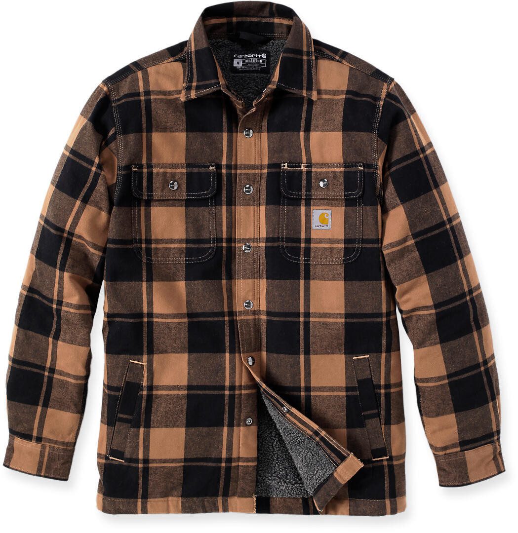 Carhartt Outdoorhemd Heavyweight Flannel Sherpa Hemd