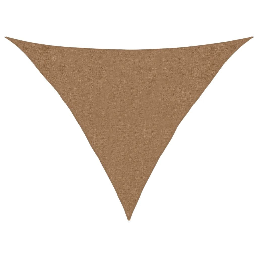Sonnensegel Sonnensegel 160 g/m² Taupe 3x3x4,2 m HDPE