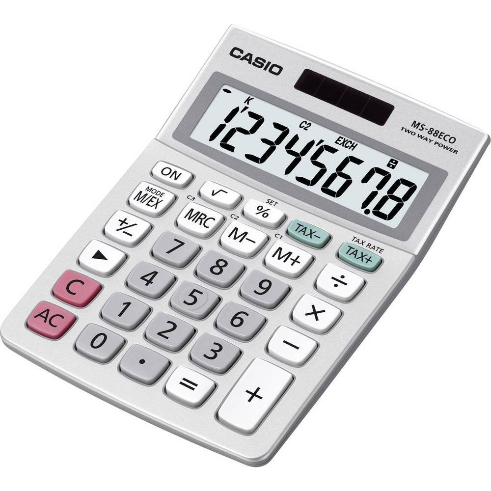 Währungsumrechnung Tischrechner, Taschenrechner CASIO