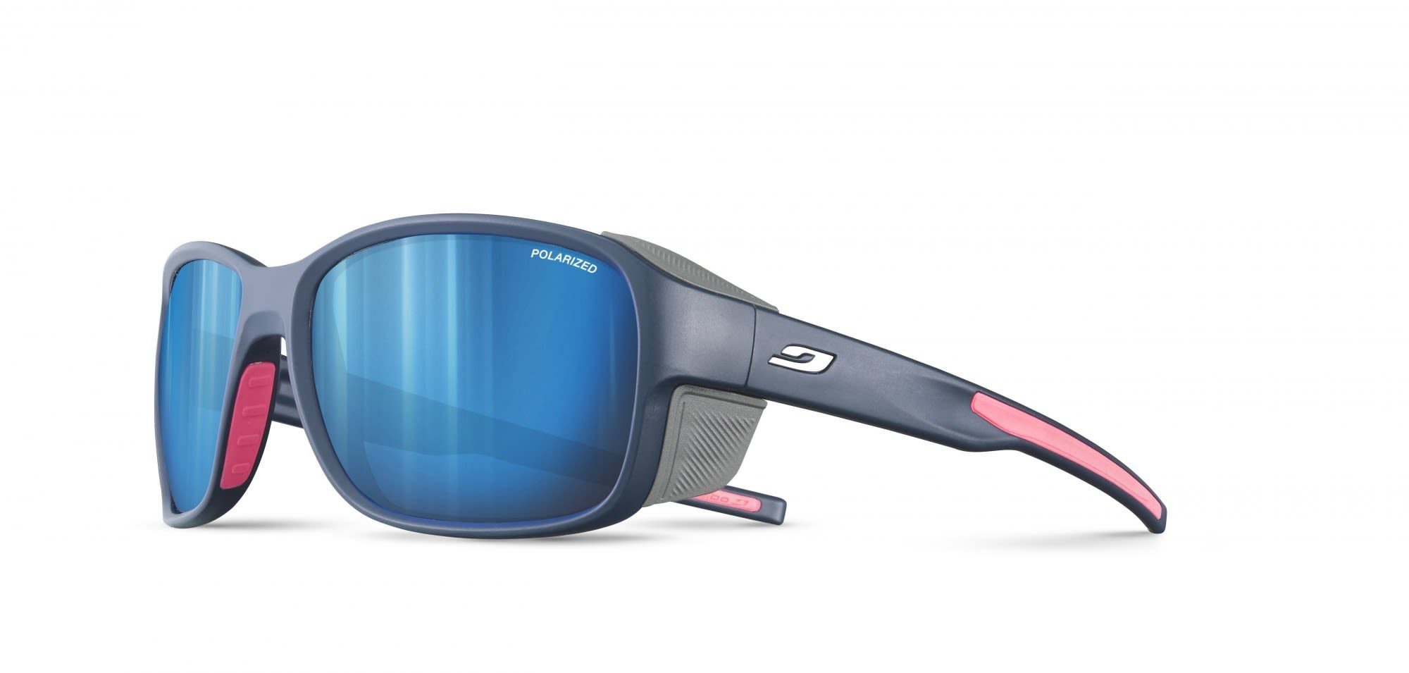 Julbo Sportbrille Julbo W Monterosa 2 Polarized Damen Accessoires Dunkelblau - Rosa - Weiß - Multilayer Blau