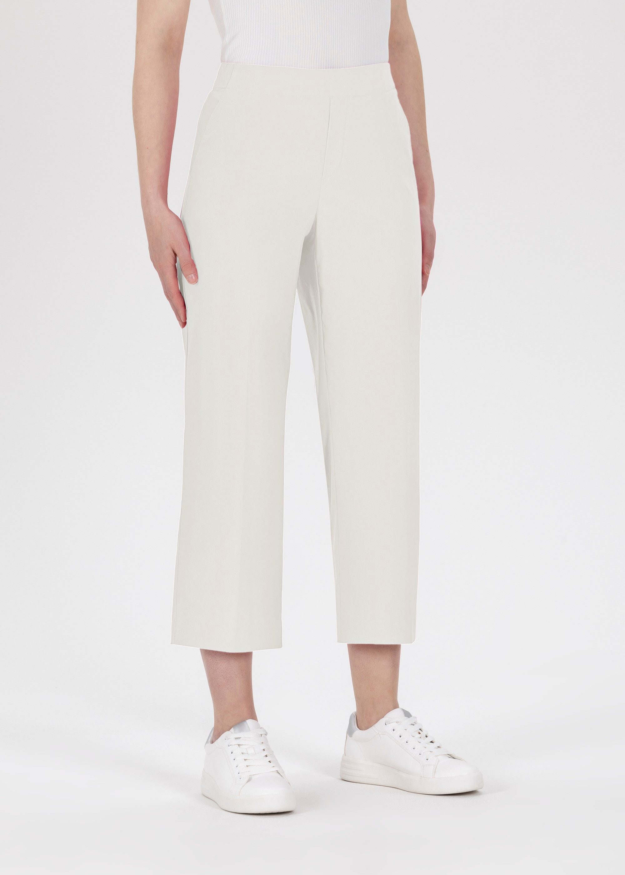Stehmann Culotte Fenja2-658 Sommerhose mit elastischem Bund und geradem Bein