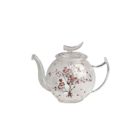 TeaLogic Teekanne Teekanne Glas Cherry Blossom 1,2l, 1.2 l