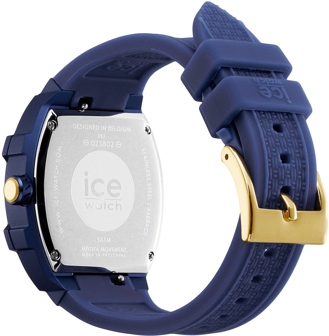 ice-watch Multifunktionsuhr ICE boliday - Alu - Small - MT 023802, Quarzuhr, Armbanduhr, Damenuhr, analog, Datum, 12/24-Stunden-Anzeige