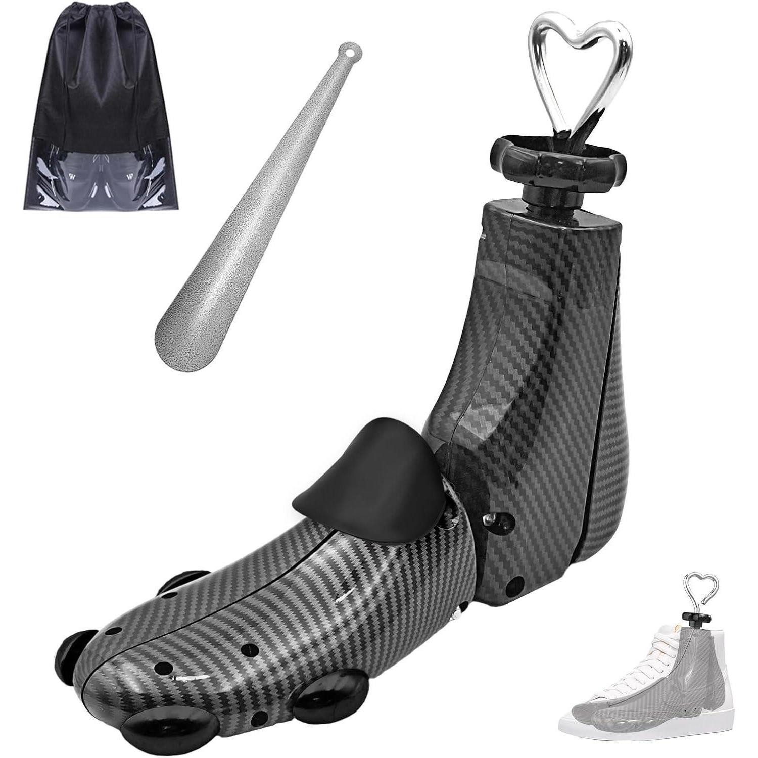 LuxusKollektion Schuhspanner Schuhspanner Damen Schwarz 1 Packung für Damengröße 43-42 Herren 42-47
