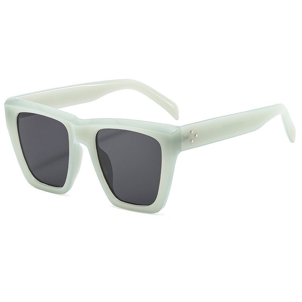 Quadratische Style Damen blue Sonnenbrille Sonnenbrille Sonnenbrillen XDeer Trendy Retro,Übergroße