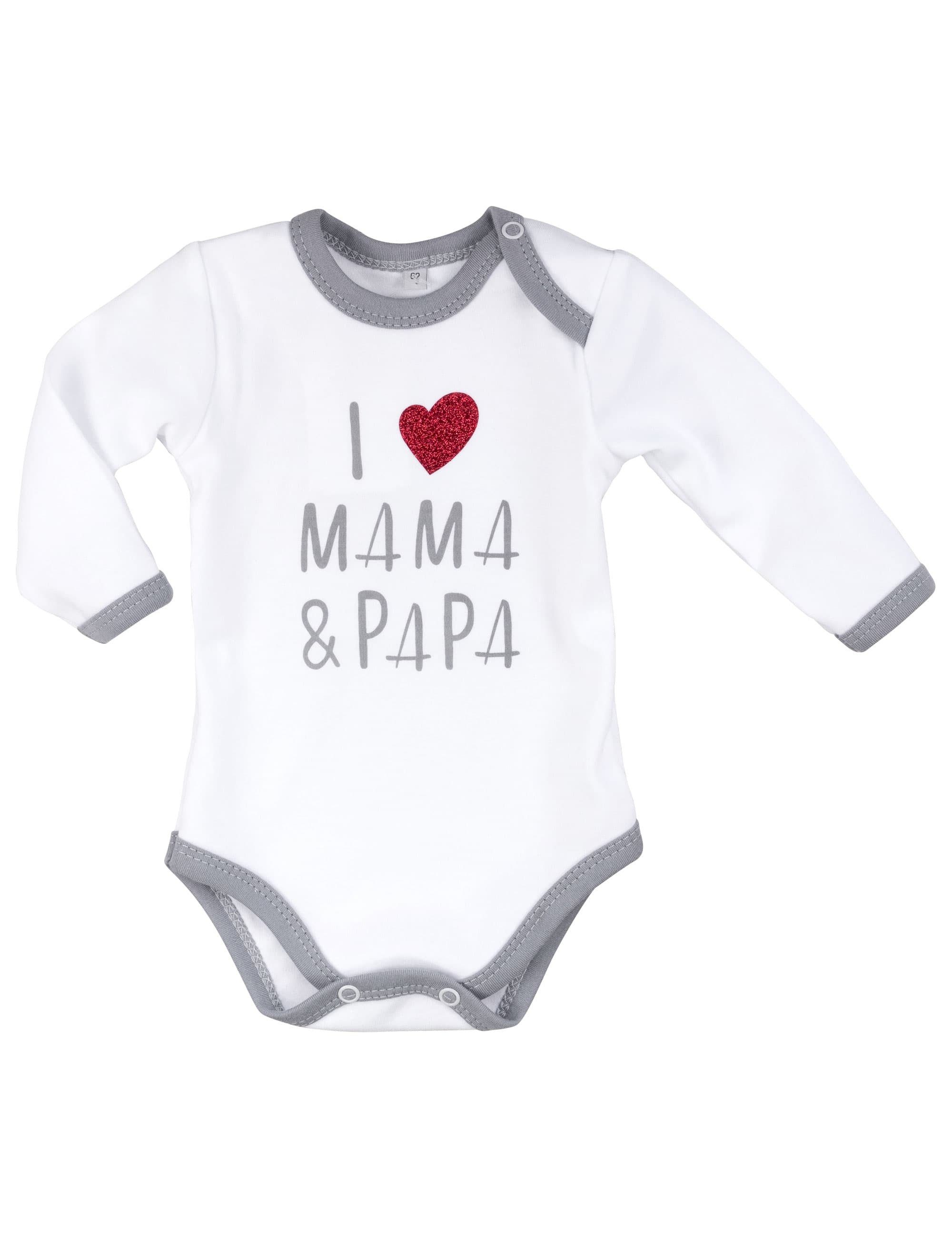 100% Body Mama Sweets Baby & love Baumwolle (1-tlg) I Body Papa