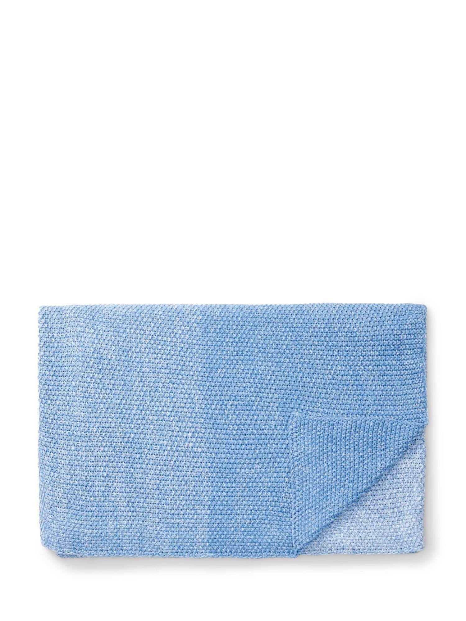 Plaid Nordic knit melange, Marc O'Polo Home, aus Bio-Baumwolle