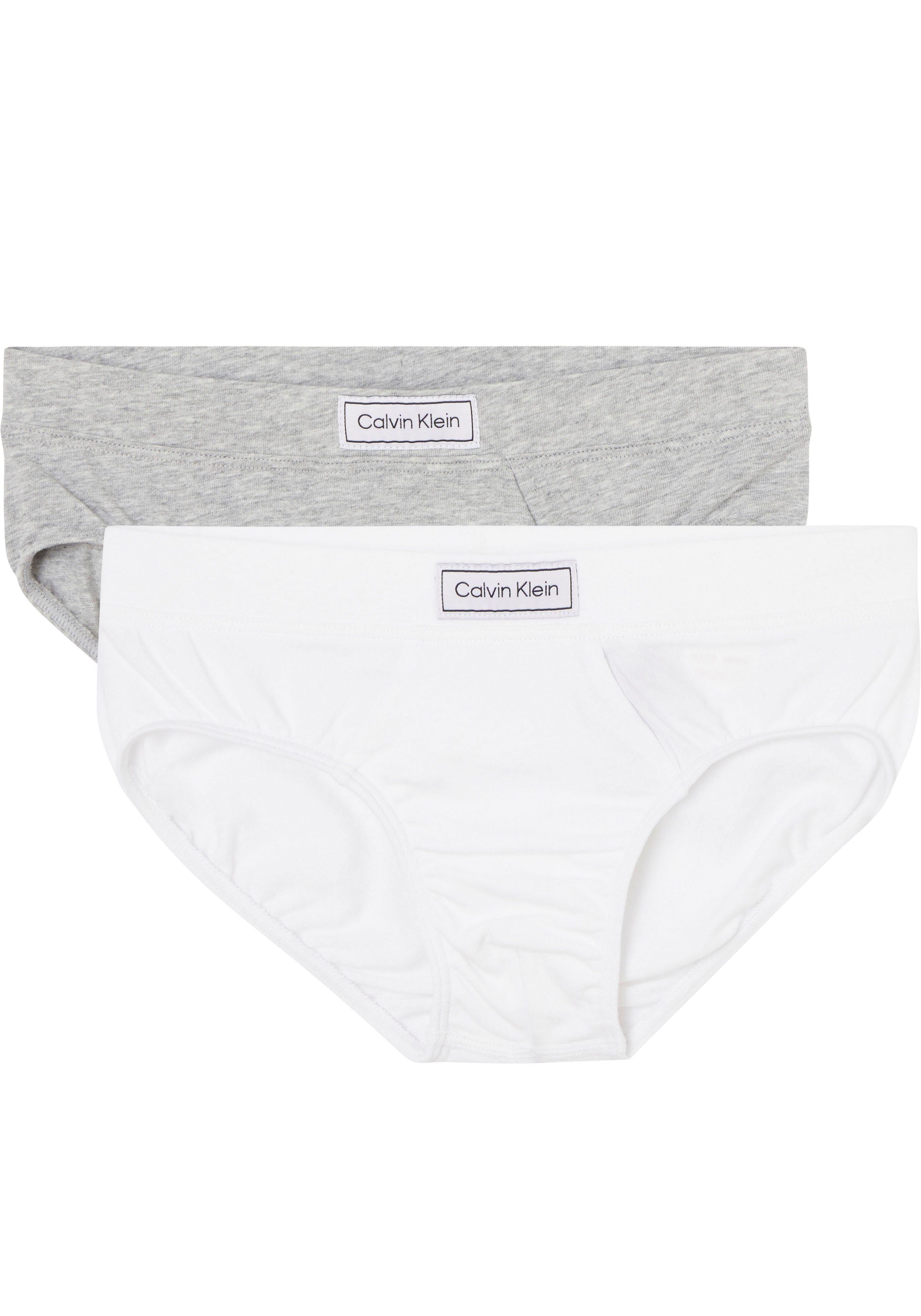 Calvin Klein Underwear Slip (Packung, 2-St., 2er-Pack) mit Eingriff