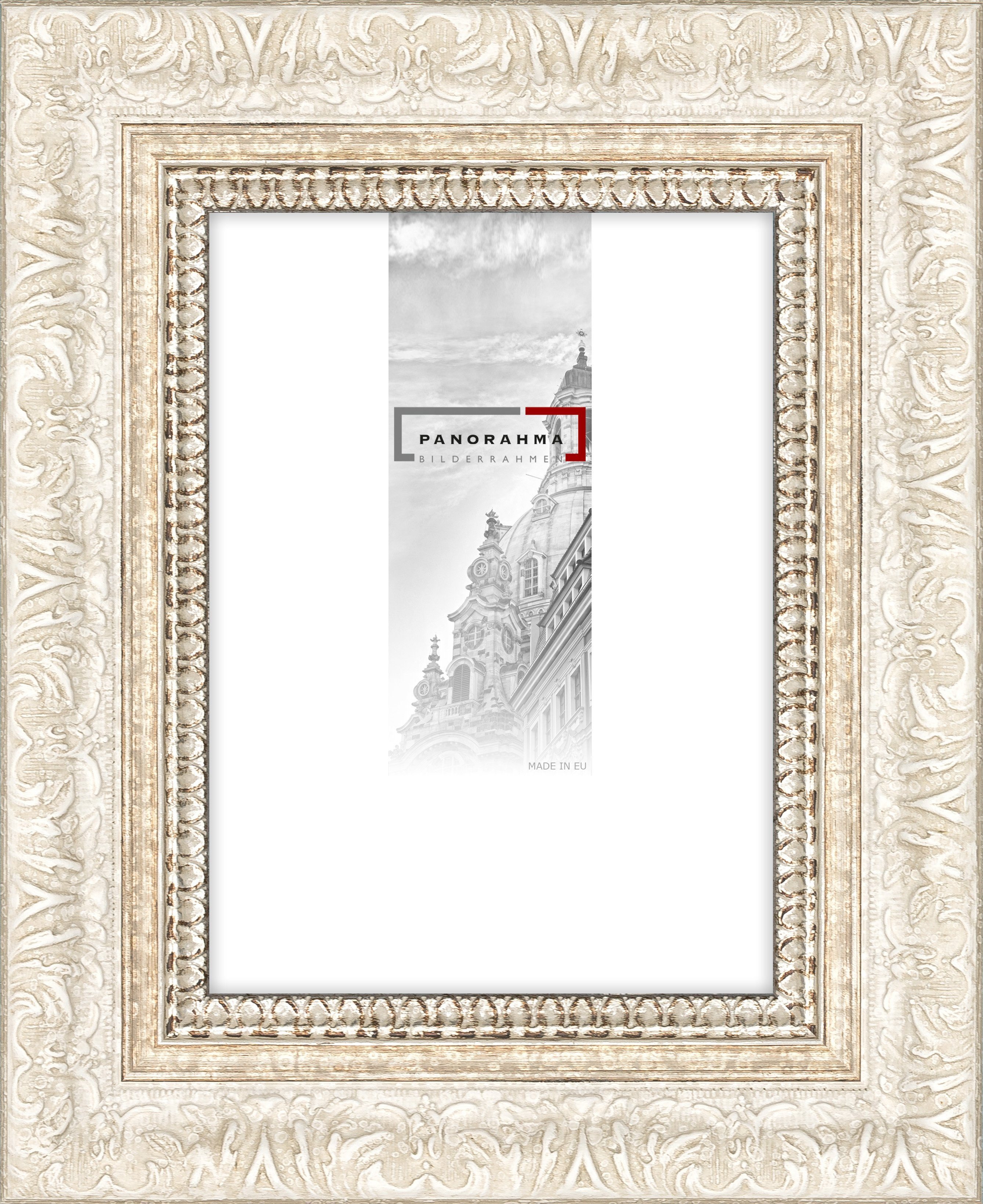 Panorahma Bilderrahmen Hochwertiger Barockbilderrahmen, Normalglas Antirefl günstig online kaufen
