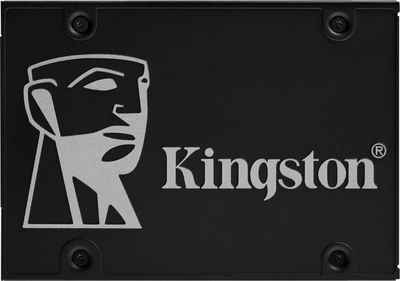 Kingston KC600 1TB interne SSD (1 TB) 2,5" 550 MB/S Lesegeschwindigkeit, 520 MB/S Schreibgeschwindigkeit
