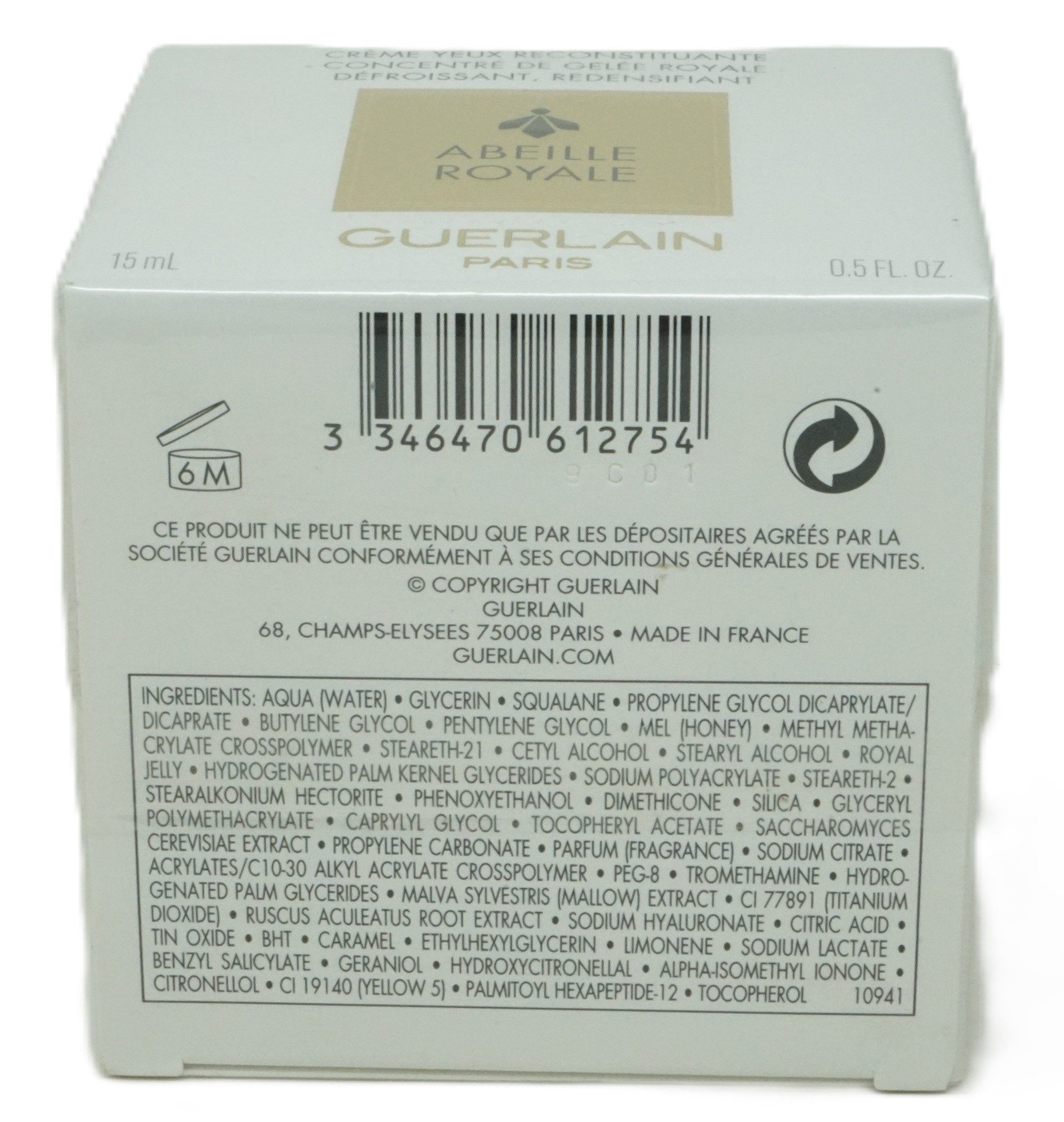 GUERLAIN Augencreme Guerlain Abeille Royale Replenishing eye cream 15 ml