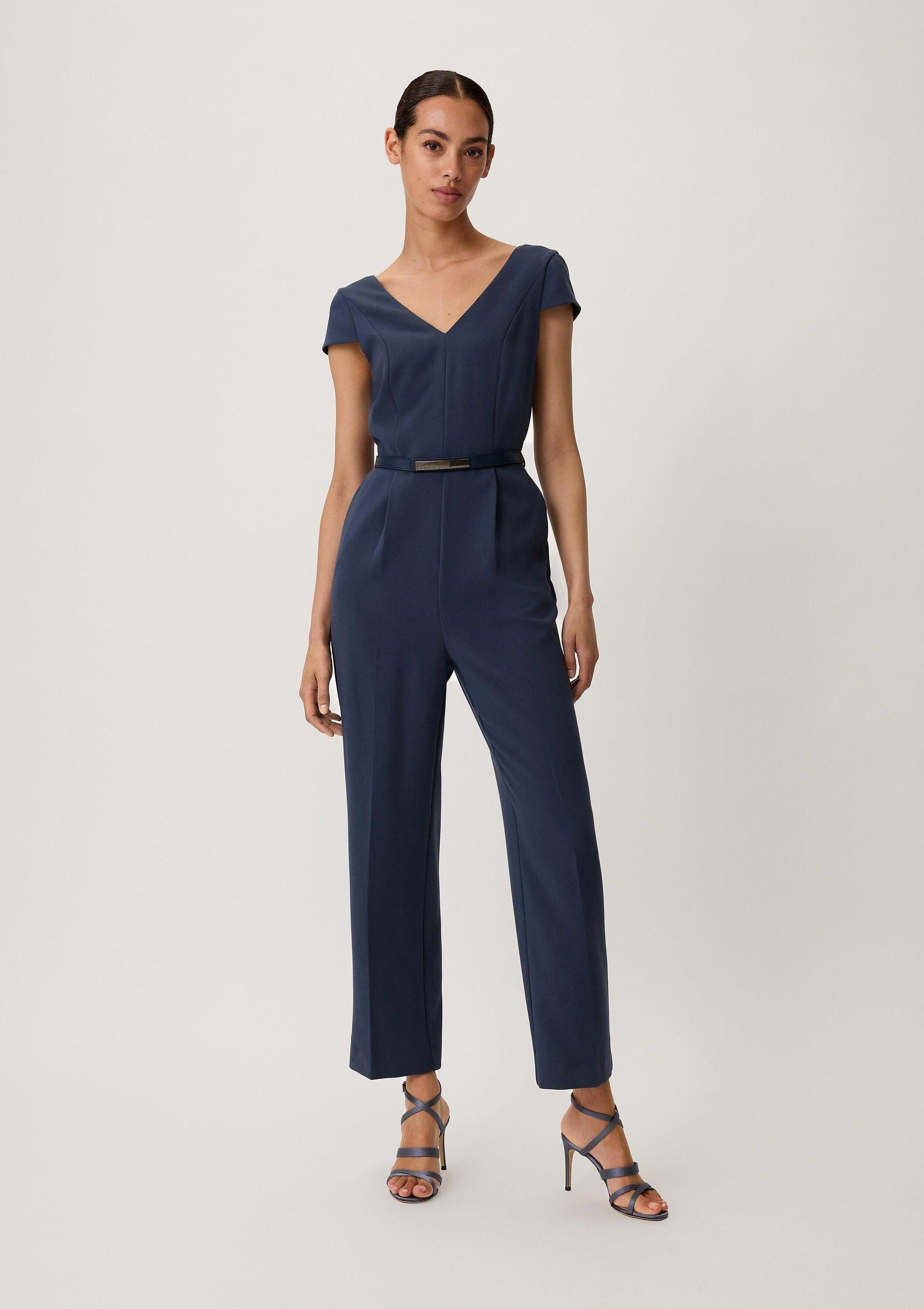 comma Jumpsuit Overall Overall aus Viskosemix