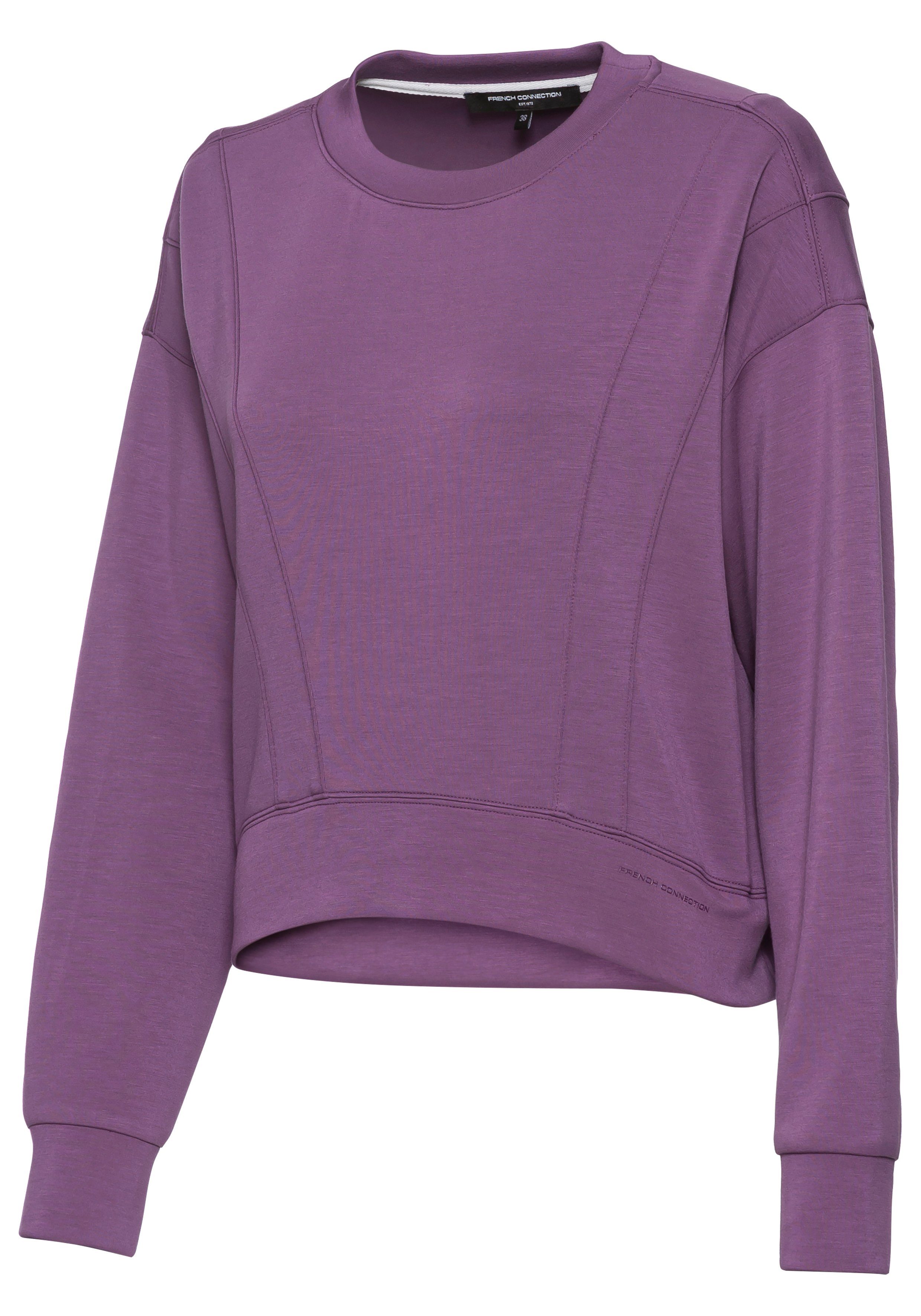 French Connection Sweatshirt mit überschnittenen Schultern