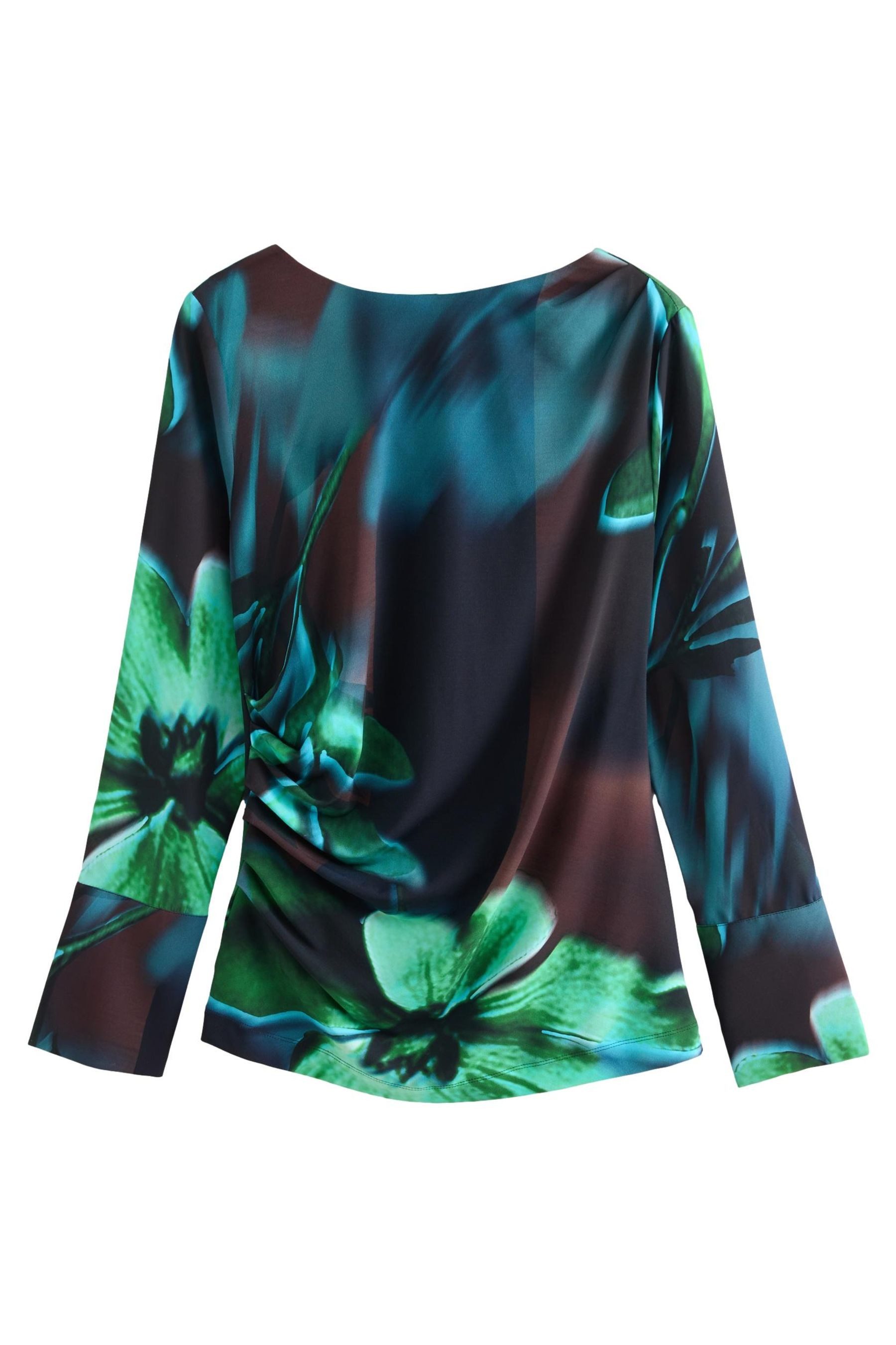 Next Langarmbluse Langärmelige Bluse mit Rüschendetails günstig online kaufen