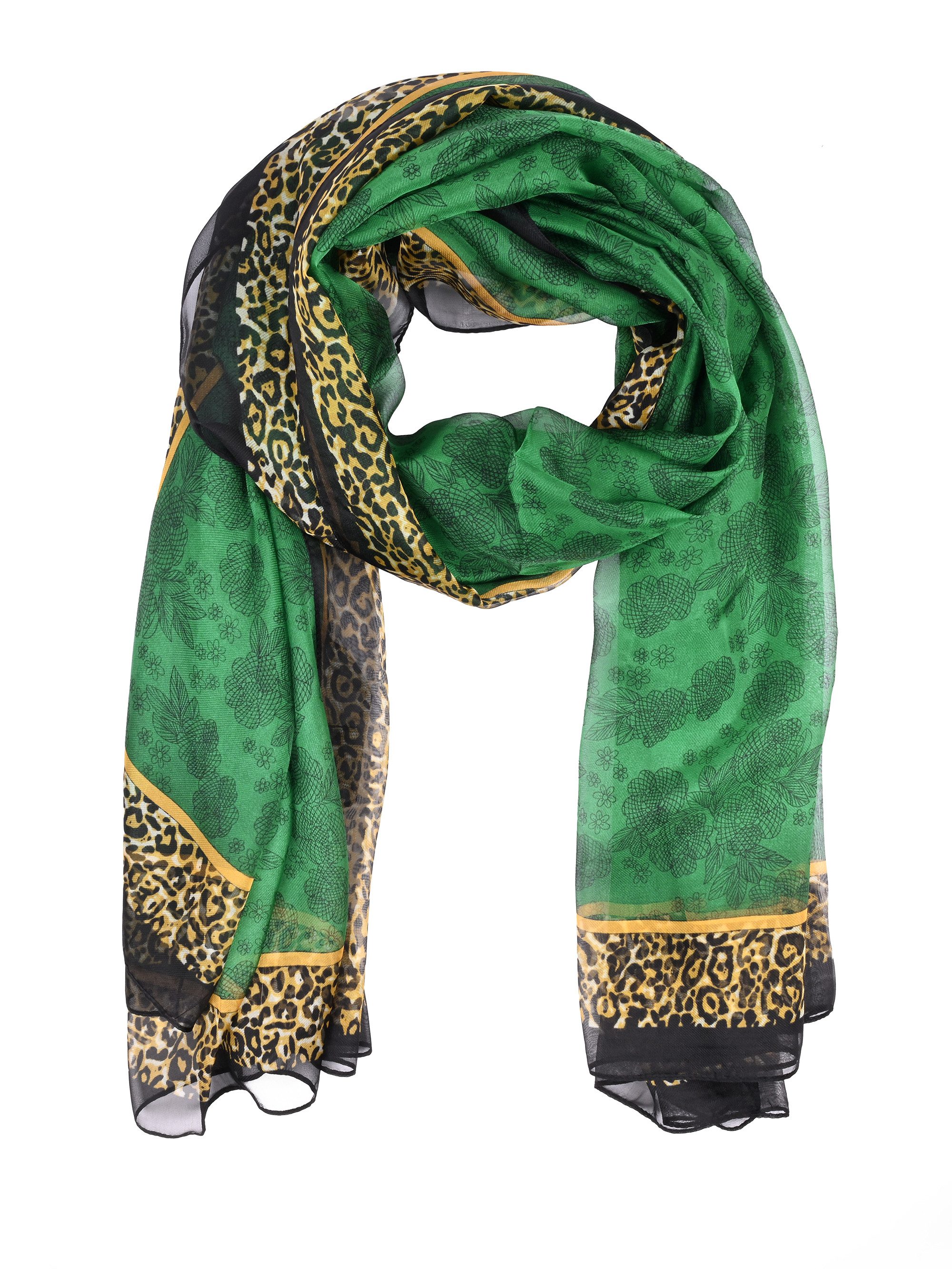 Goodman Design Modeschal Sommerlicher Chiffon-Schal für Damen mit 30% Seide günstig online kaufen