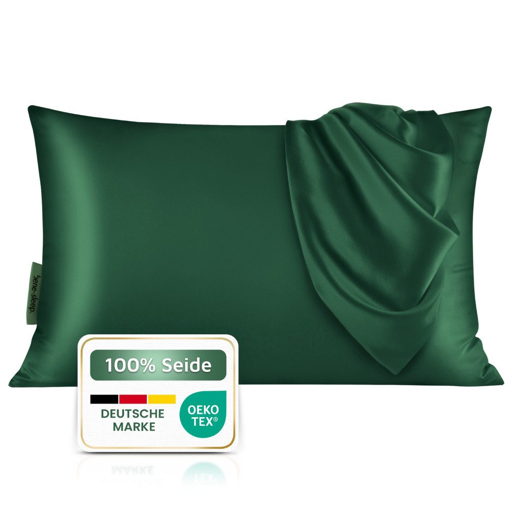 bene-sleep. Kissenbezug bene-sleep® Seidenbezug – 22 Momme Maulbeerseide, faltenreduzierend, Reine 22 Momme Naturseide, Höchste Güteklasse 6A