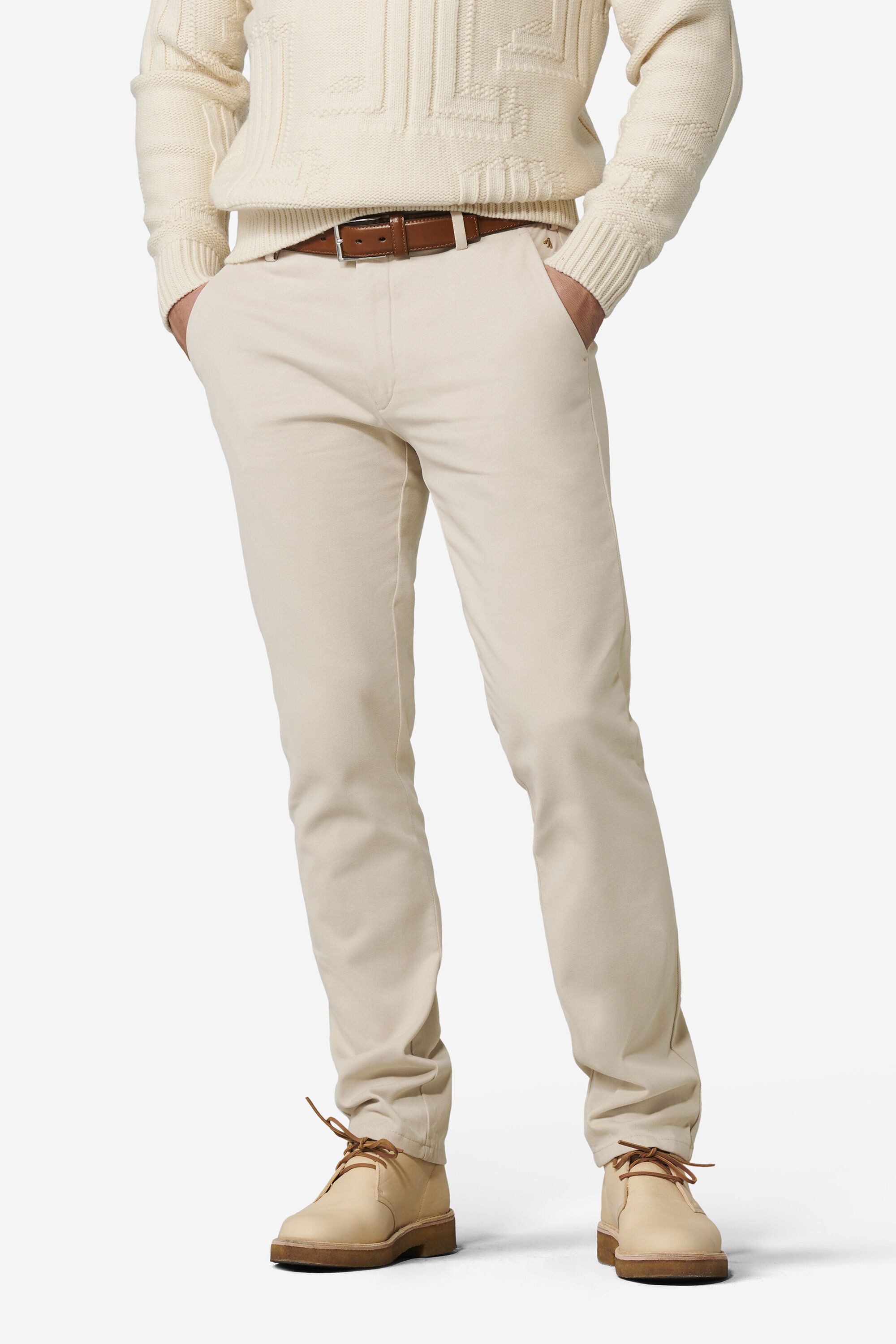 MEYER Chinos Bonn 2-8616 aus Luxus Twill