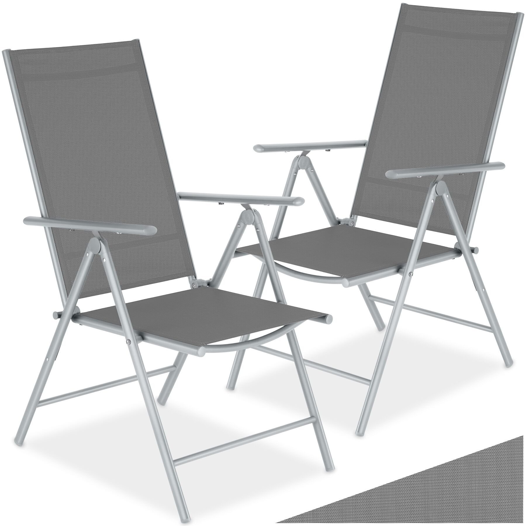 tectake Gartenstuhl Marcellino (2 St), klappbar
