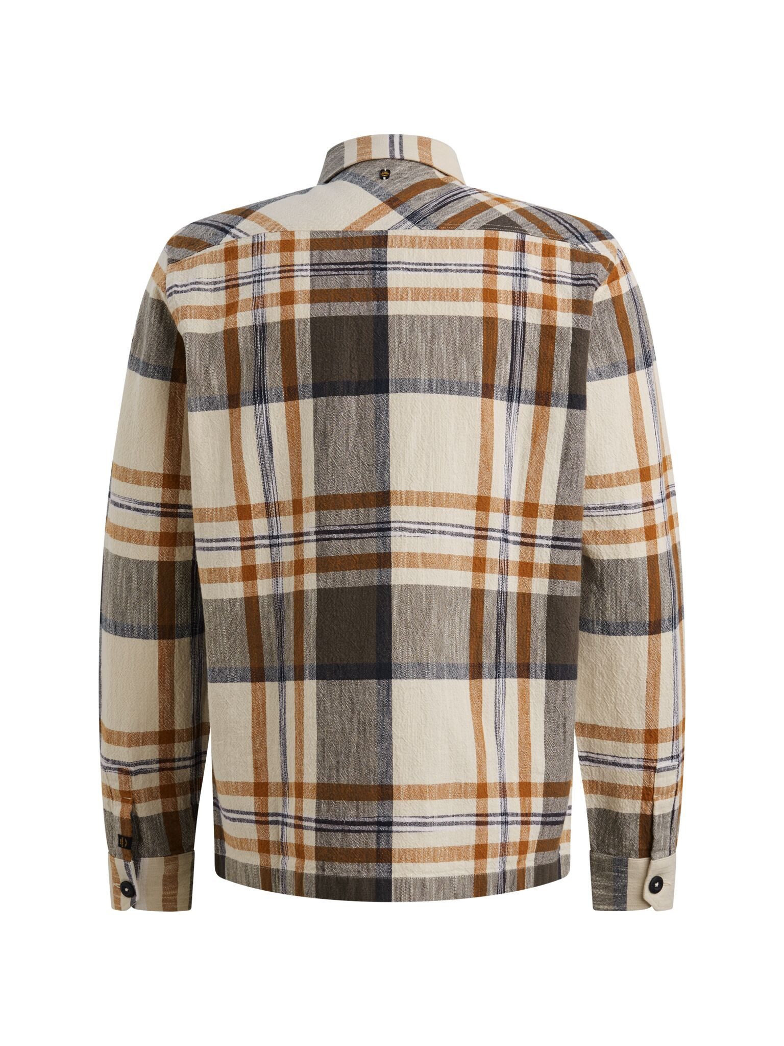 PME LEGEND Langarmhemd - Big Check inject - Freizeithemd kariert - Overshirt Herren