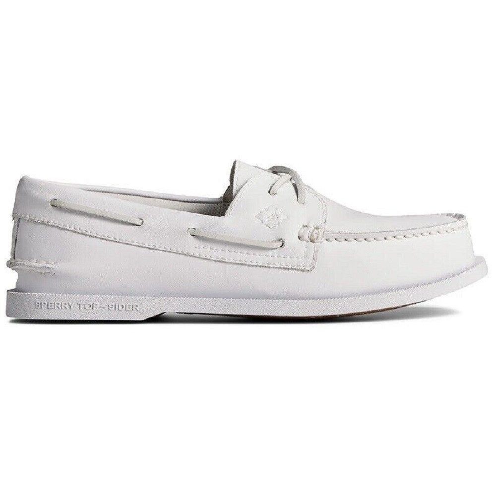 Authentic Original 2-Eye Damen Leder Halbschuhe Bootschuhe STS87543 Mokassin