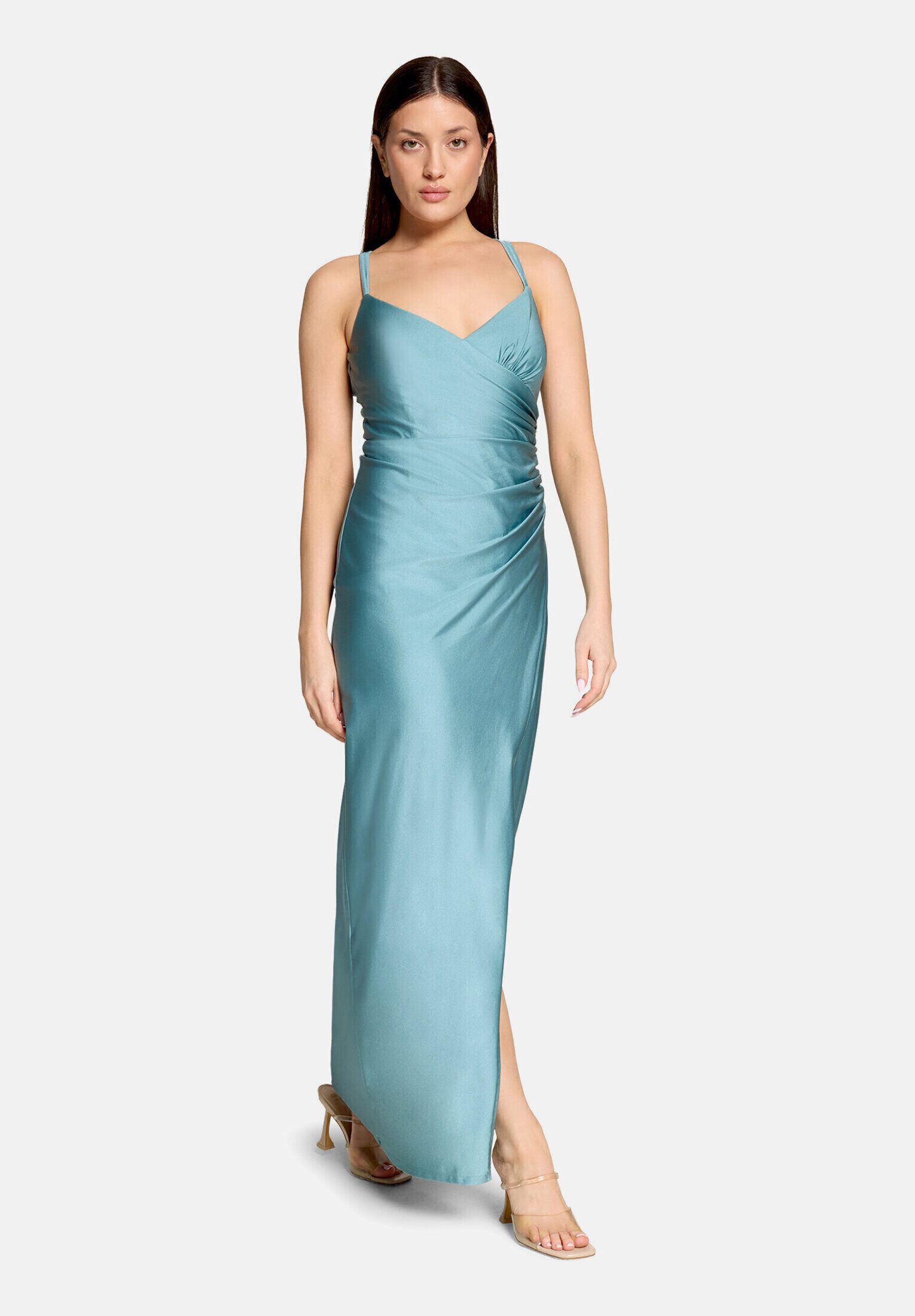 Vera Mont Abendkleid Damen figurbetont Rückenfrei