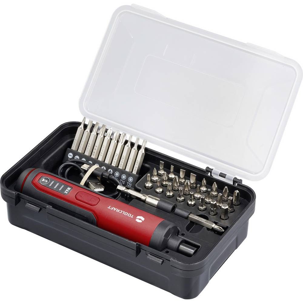 TOOLCRAFT Akku-Schrauber TO-9616470, inkl. Koffer