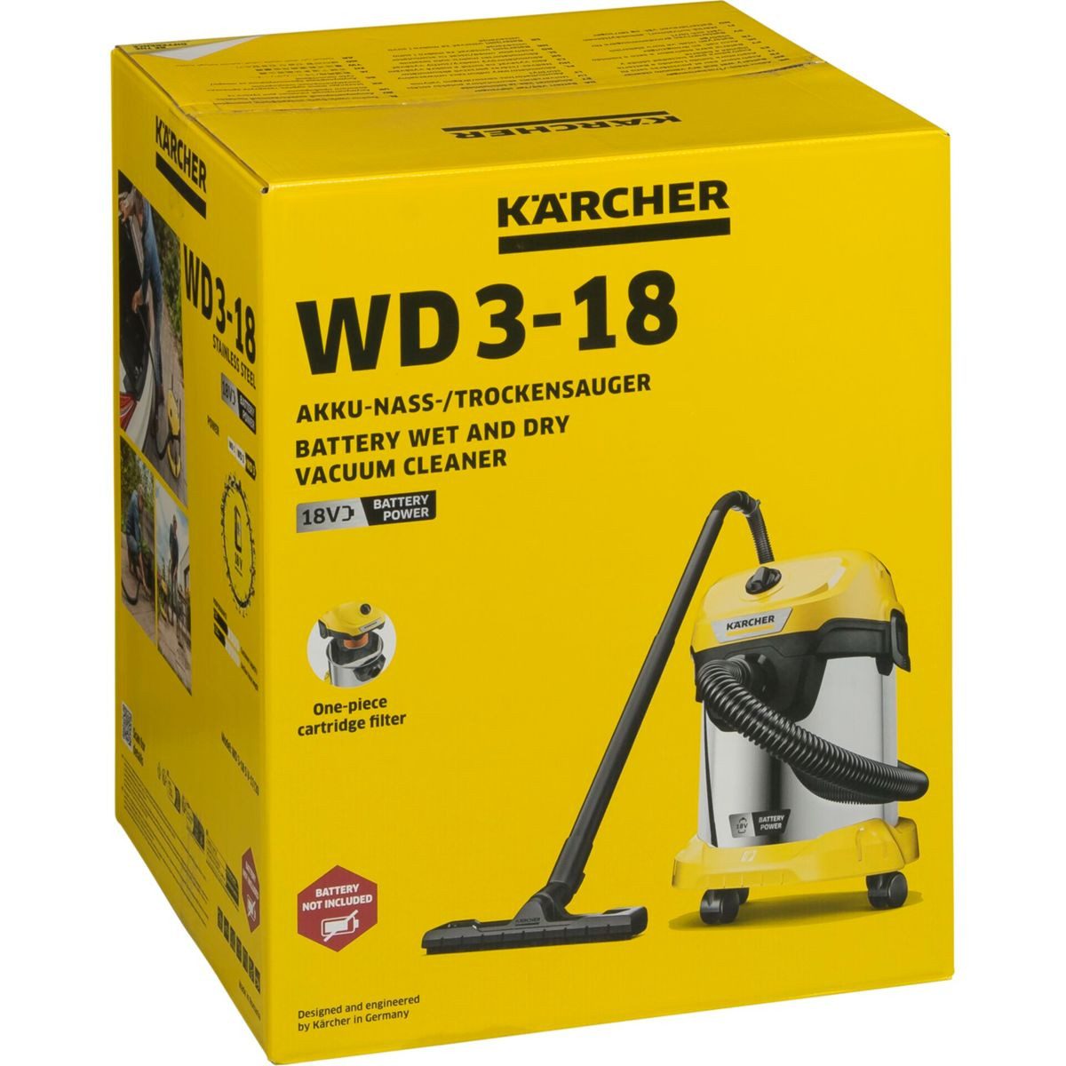 Nass-Trocken-Sauger WD 3-18 S V-17/20
