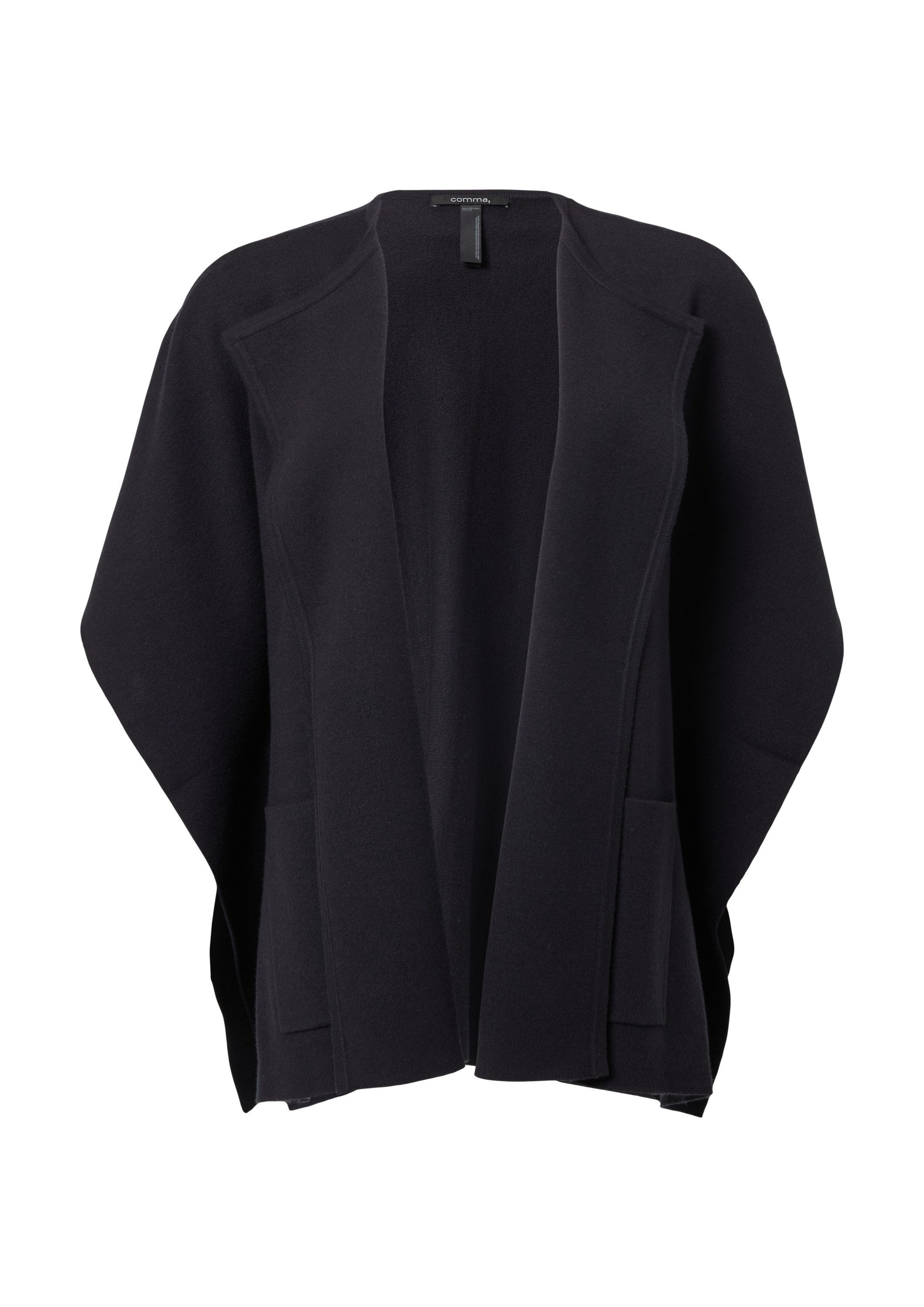 comma Poncho Indoor-Poncho Poncho aus Viskosemix