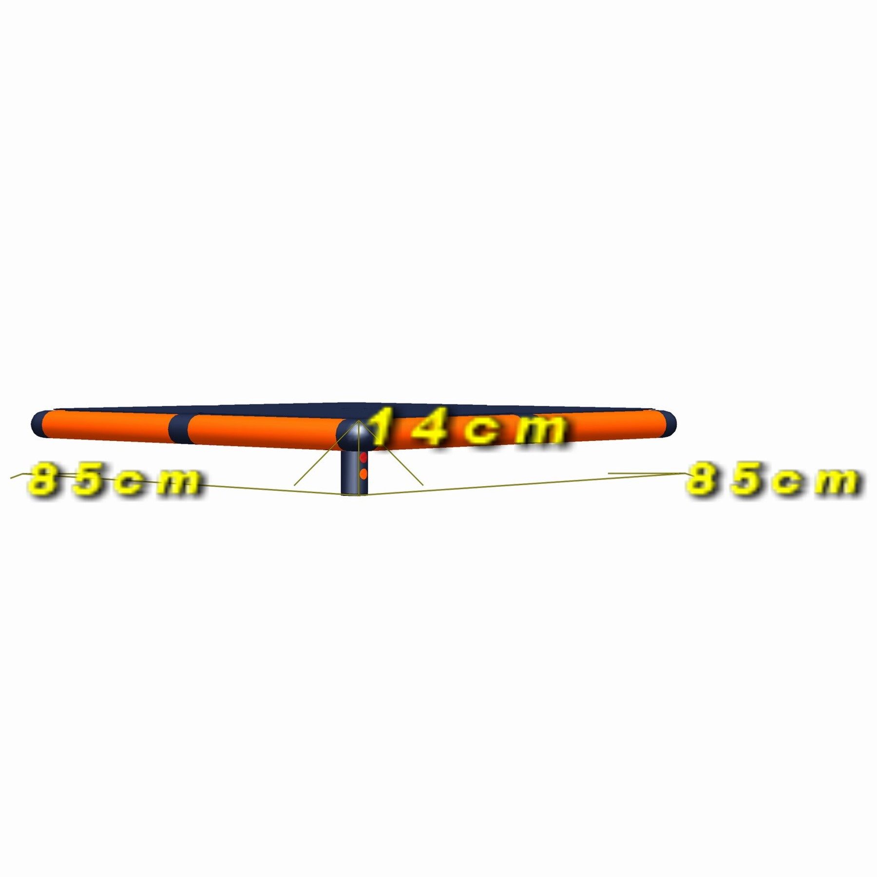 move and stic Agility-Wippe MAS-6345 Welpen Wackelplatte, Set