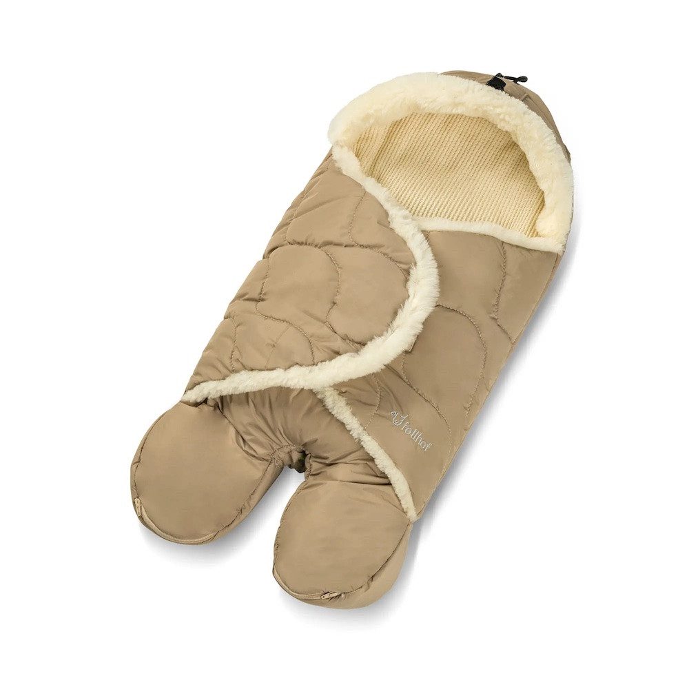 Fellhof Fusack Lammfell-Einschlagdecke Winterberg, Kinderwagen-Fusack