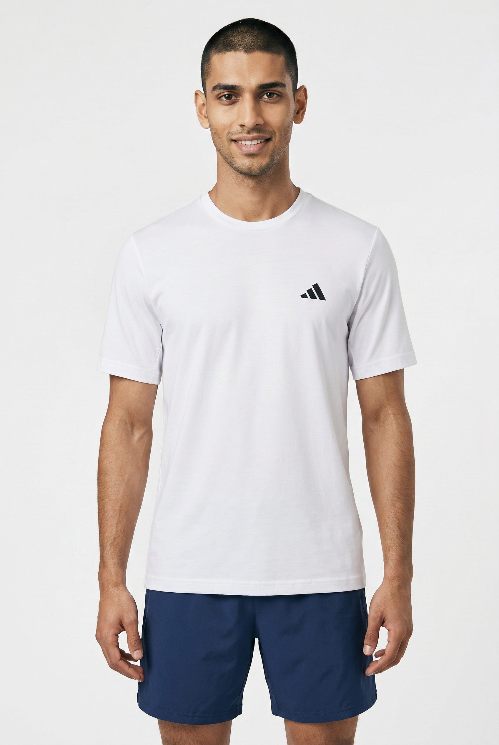 adidas Performance T-Shirt WORKOUT ESSENTIALS FEELREADY mit Rundhalsausschnitt, aus Polyester