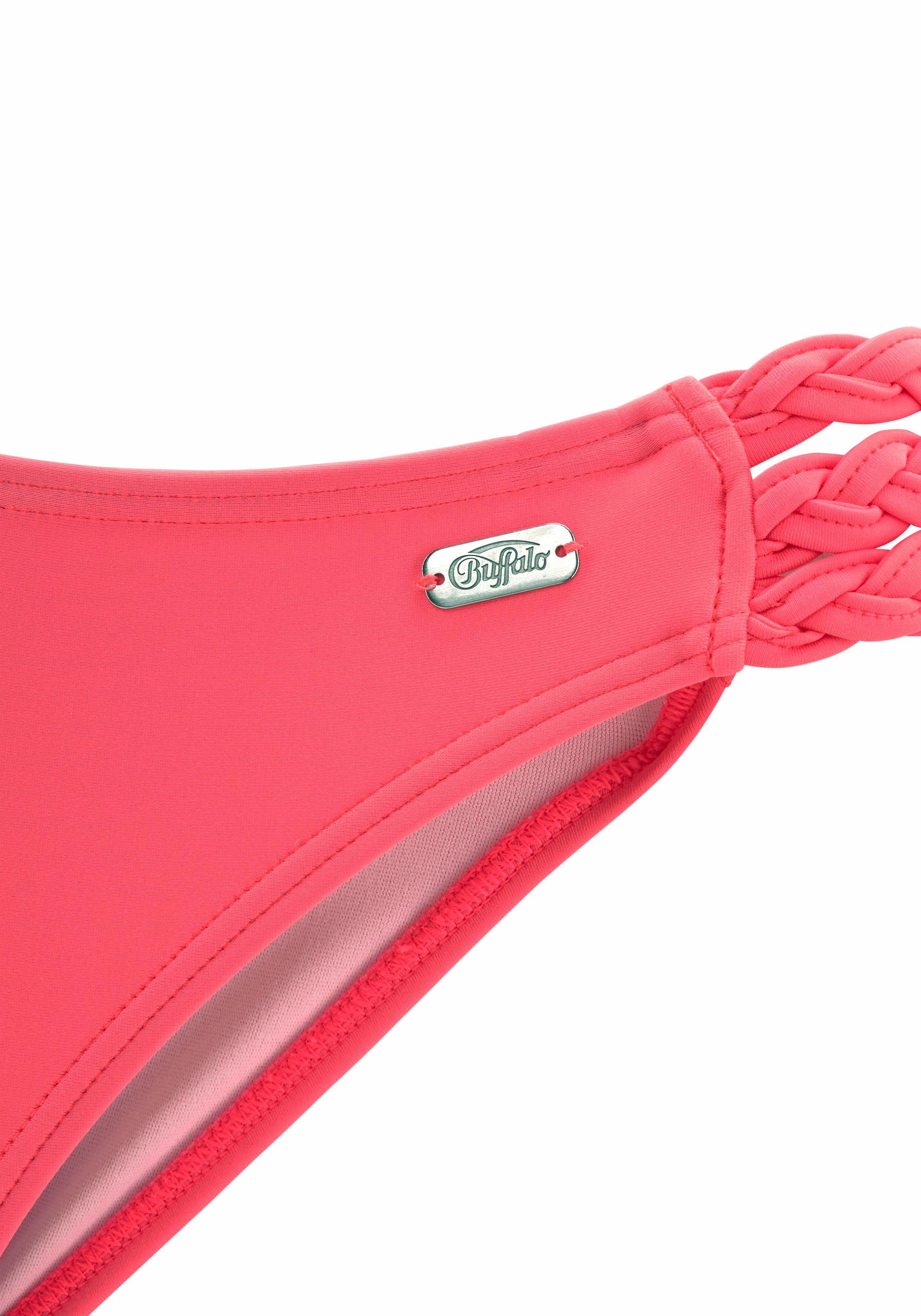 Buffalo Bügel-Bandeau-Bikini trendiger Look, mit abnehmbaren Trägern, mit geflochtenen Details – Bild 4 von 5