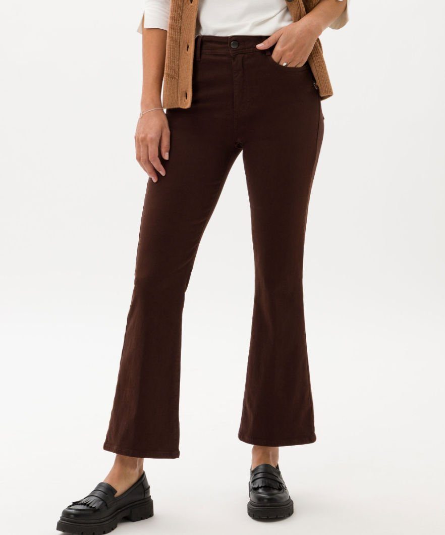 Brax 5-Pocket-Jeans Style ANA S, Glamour: Schmale Röhrenjeans mit  dekorativem Strassmotiv