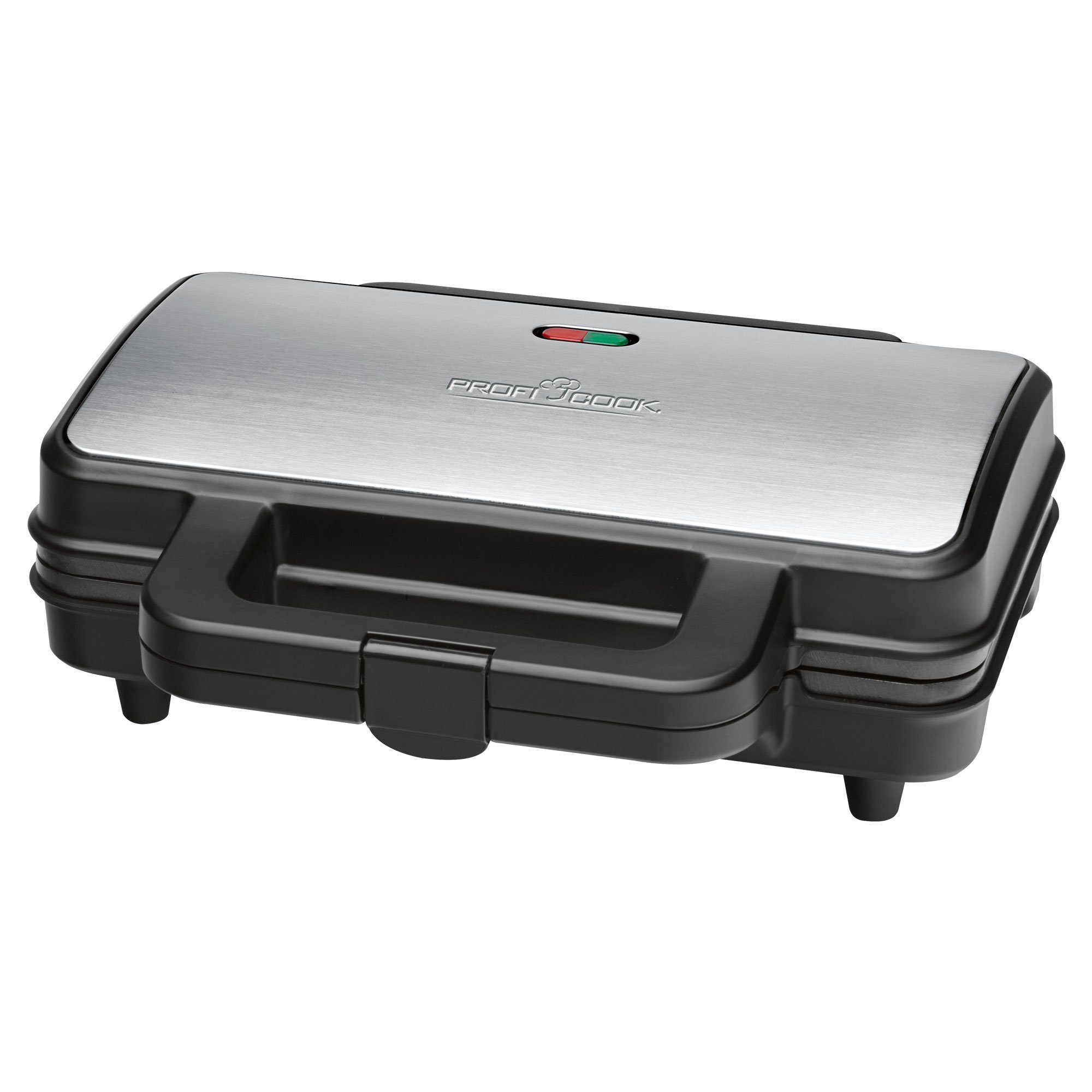 ProfiCook Sandwichmaker XXL Sandwichtoaster Sandwich-Toaster PC-ST 1092, 900 W, Big Amercan Toast, Antihaftbeschichtung, Wärmeisolierter Griff