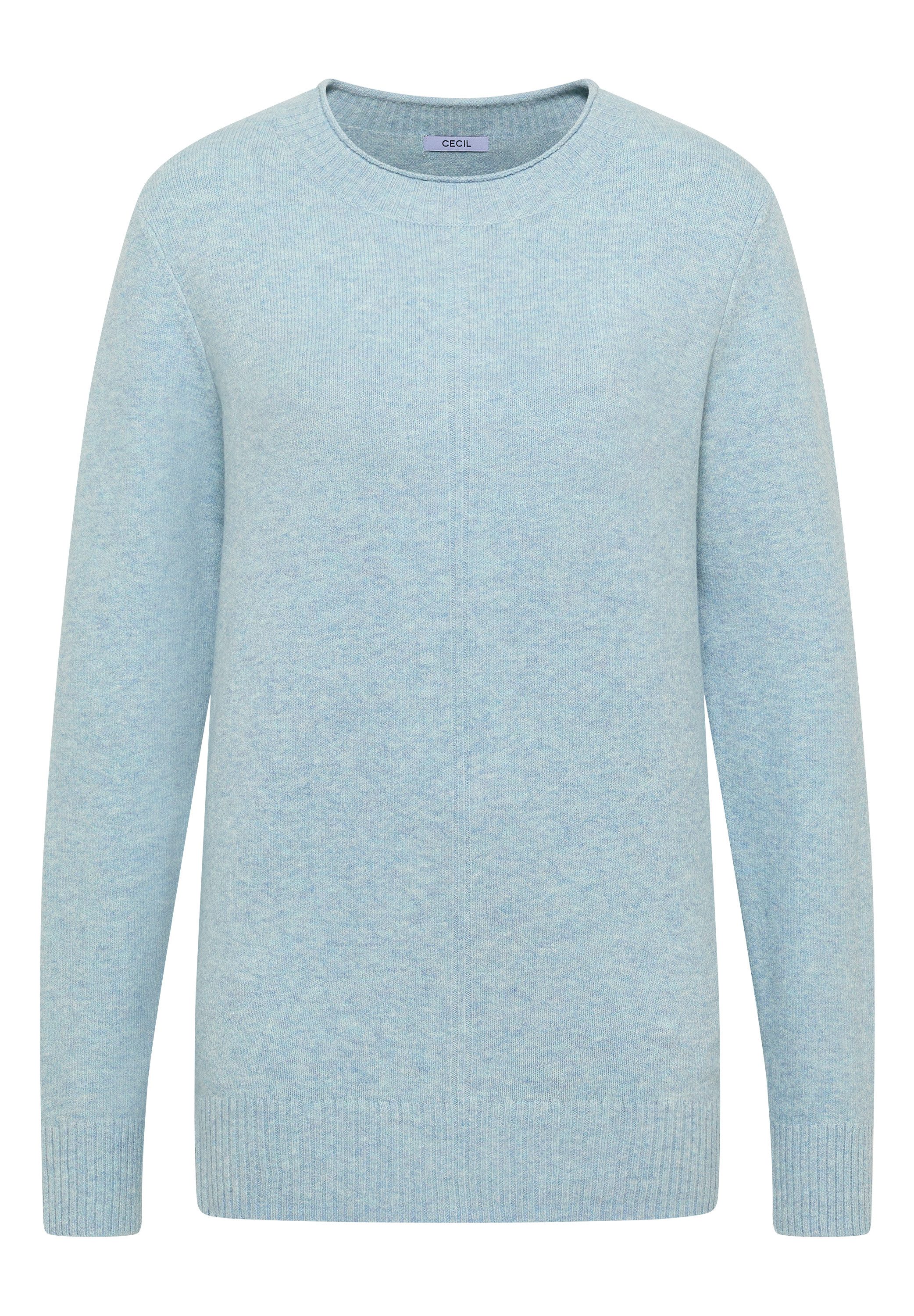 faded blue melange