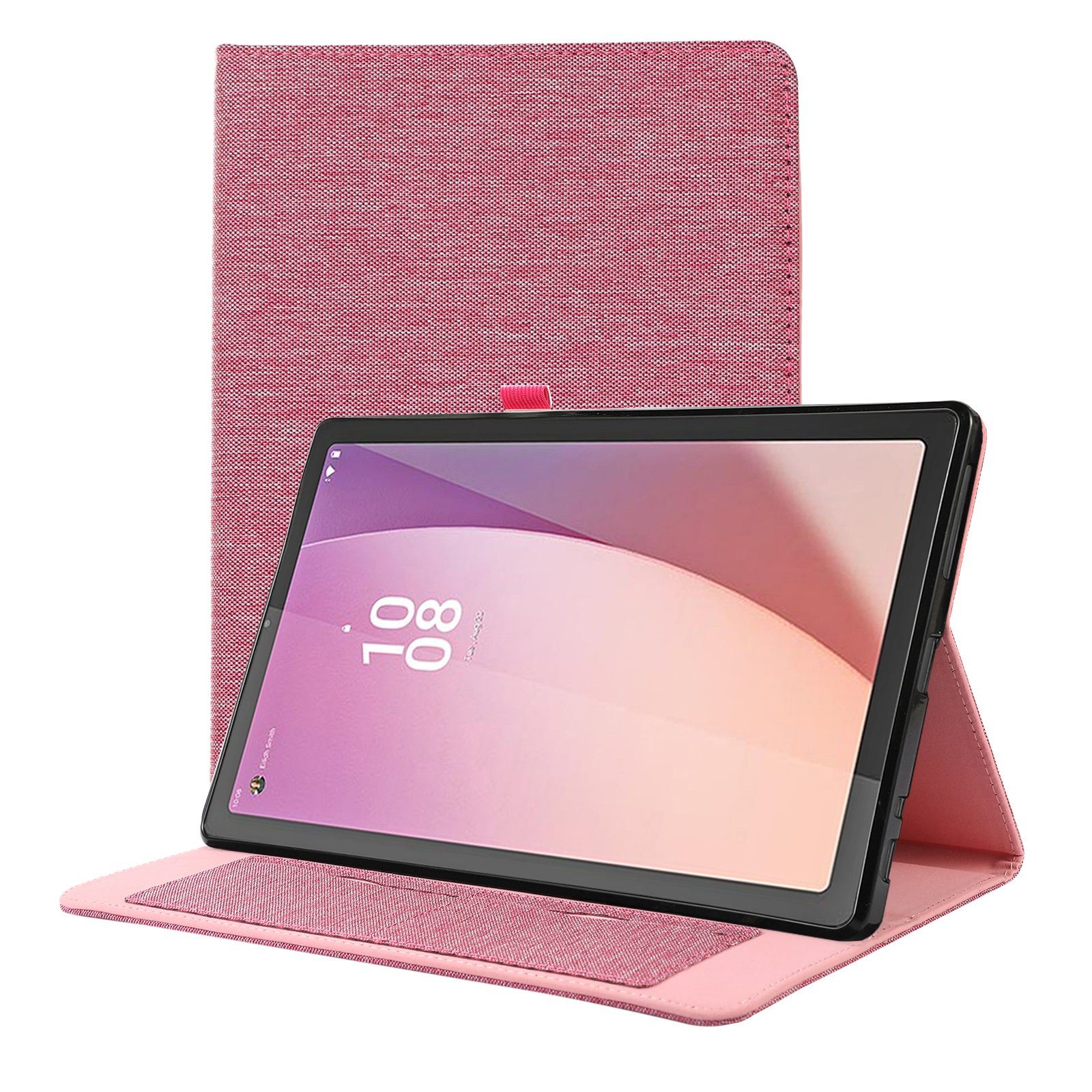 Lobwerk Tablet-Hülle Schutzhülle für Lenovo Tab M9 TB-310FU 9.0 Zoll 2023, Wake & Sleep Funktion, Sturzdämpfung, Aufstellfunktion