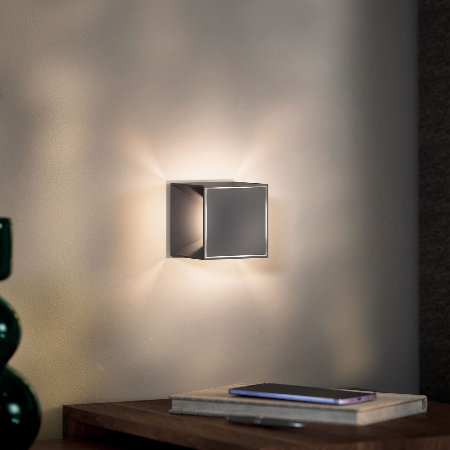 SIGOR LED Tischleuchte Akku-Tischleuchte mini, Dimmbar, LED fest integriert, Warmweiß