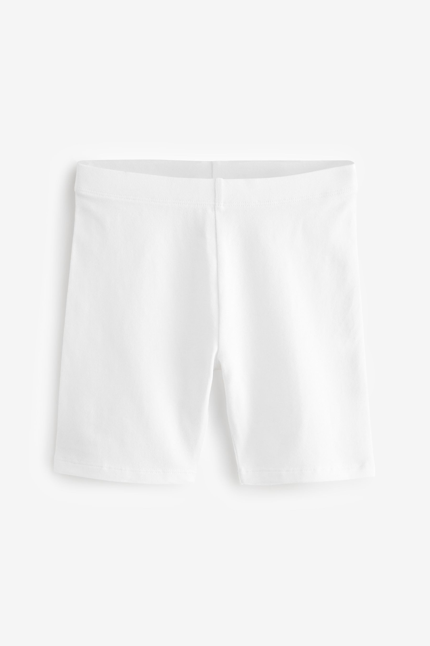 Shorts Stretch-Radlershorts, 2er-Pack, längere Länge