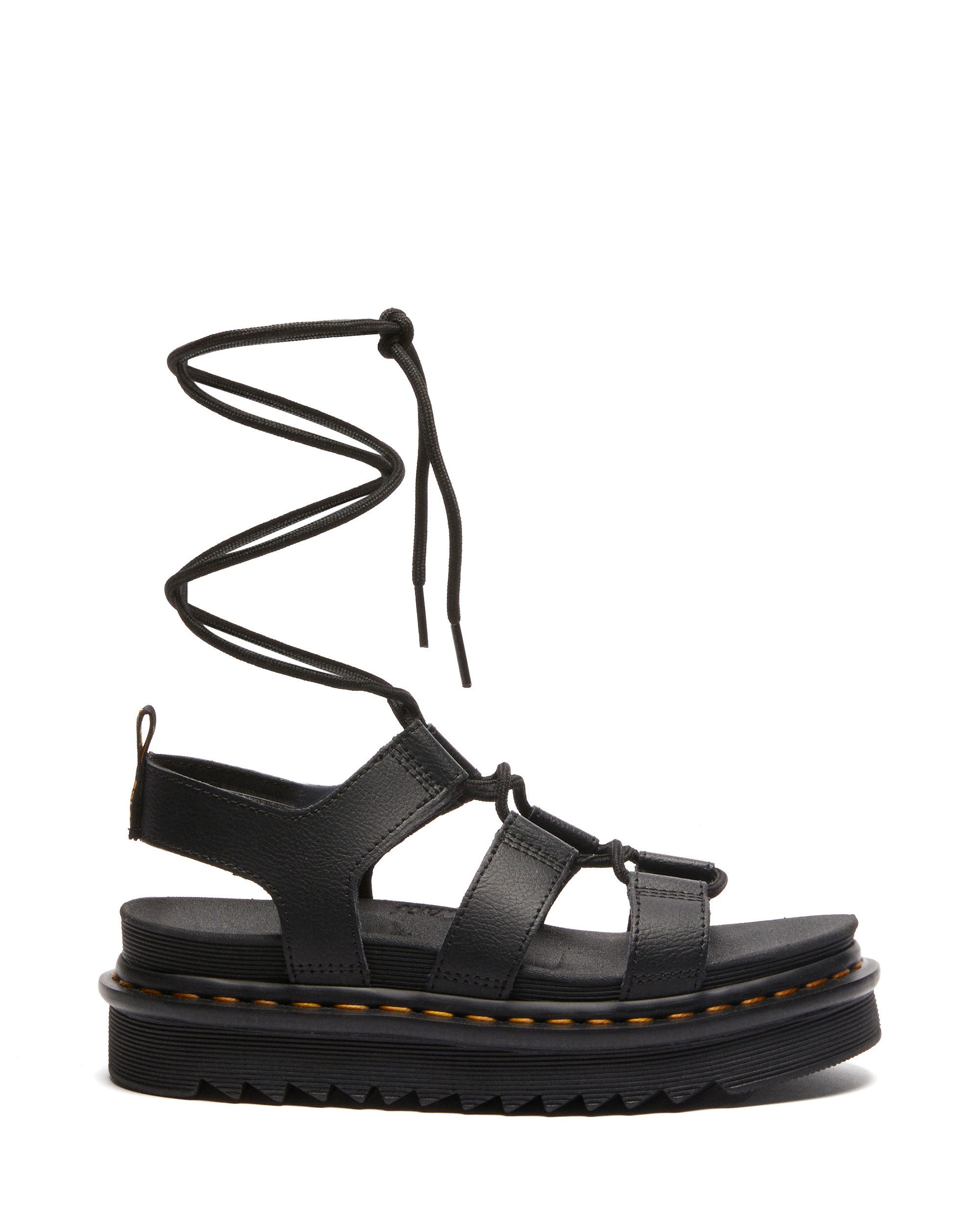 DR. MARTENS Nartilla Sandalette Plateau, Sandalette mit raffinierter Schnürung am Bein – Bild 4 von 5
