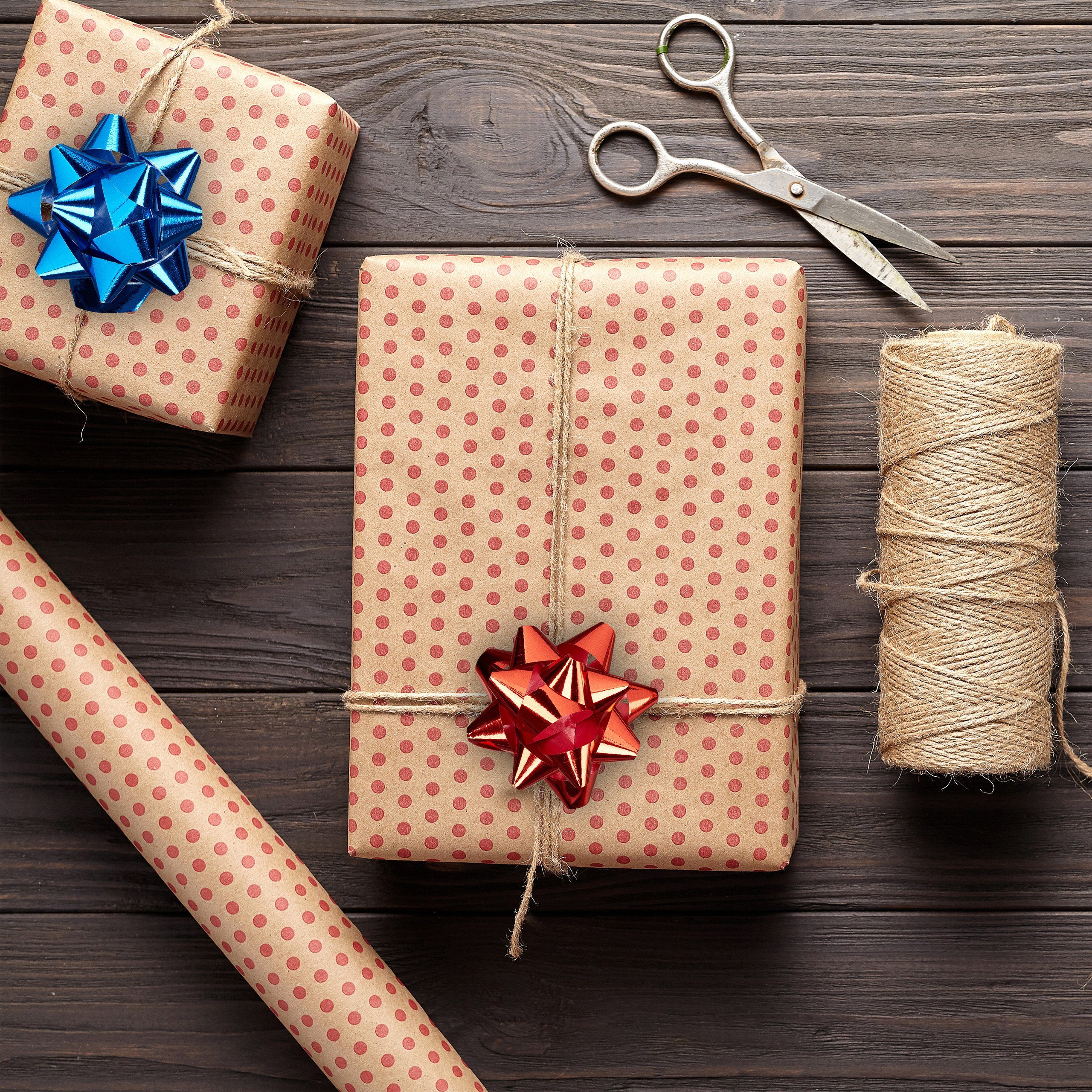 x Geschenkschleifen bunt kleine relaxdays Geschenkpapier 1000