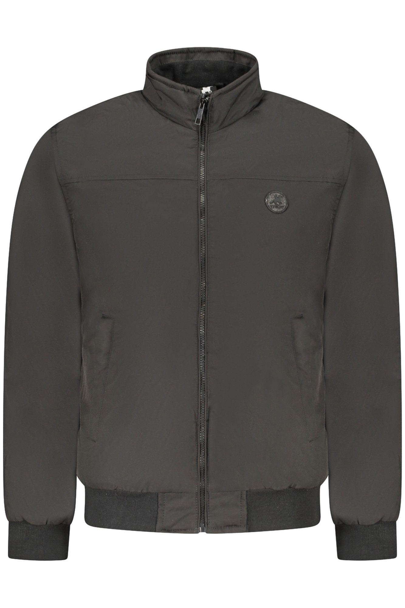 U.S. GRAND POLO Outdoorjacke Elegante Herrenjacke in Schwarz – Fleecefutter & praktische Taschen