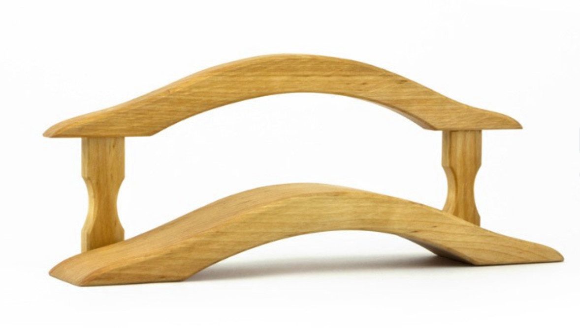 Ostheimer Spielfigur Brücke aus Holz natur, (Set, 1-tlg., 1), Made in Germany