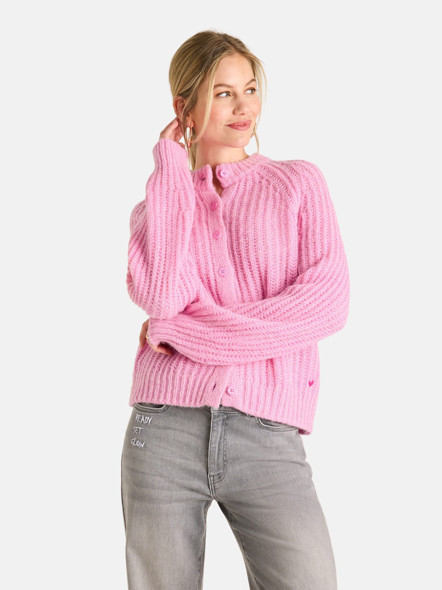 Lieblingsstück Strickjacke MizaL mit Alpakawolle und Wolle