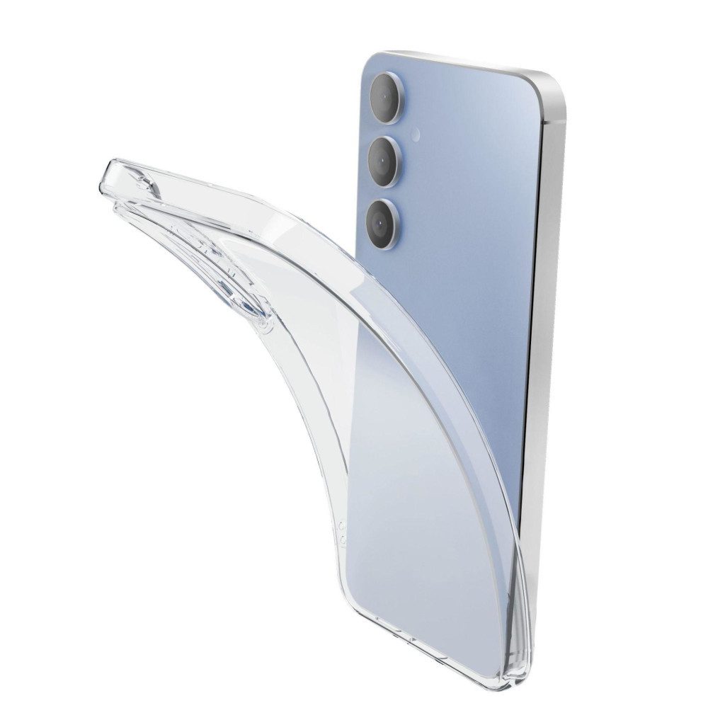 Cellularline Handyhülle Fine Case für Samsung S25 FE Clear (61261) Handyhülle