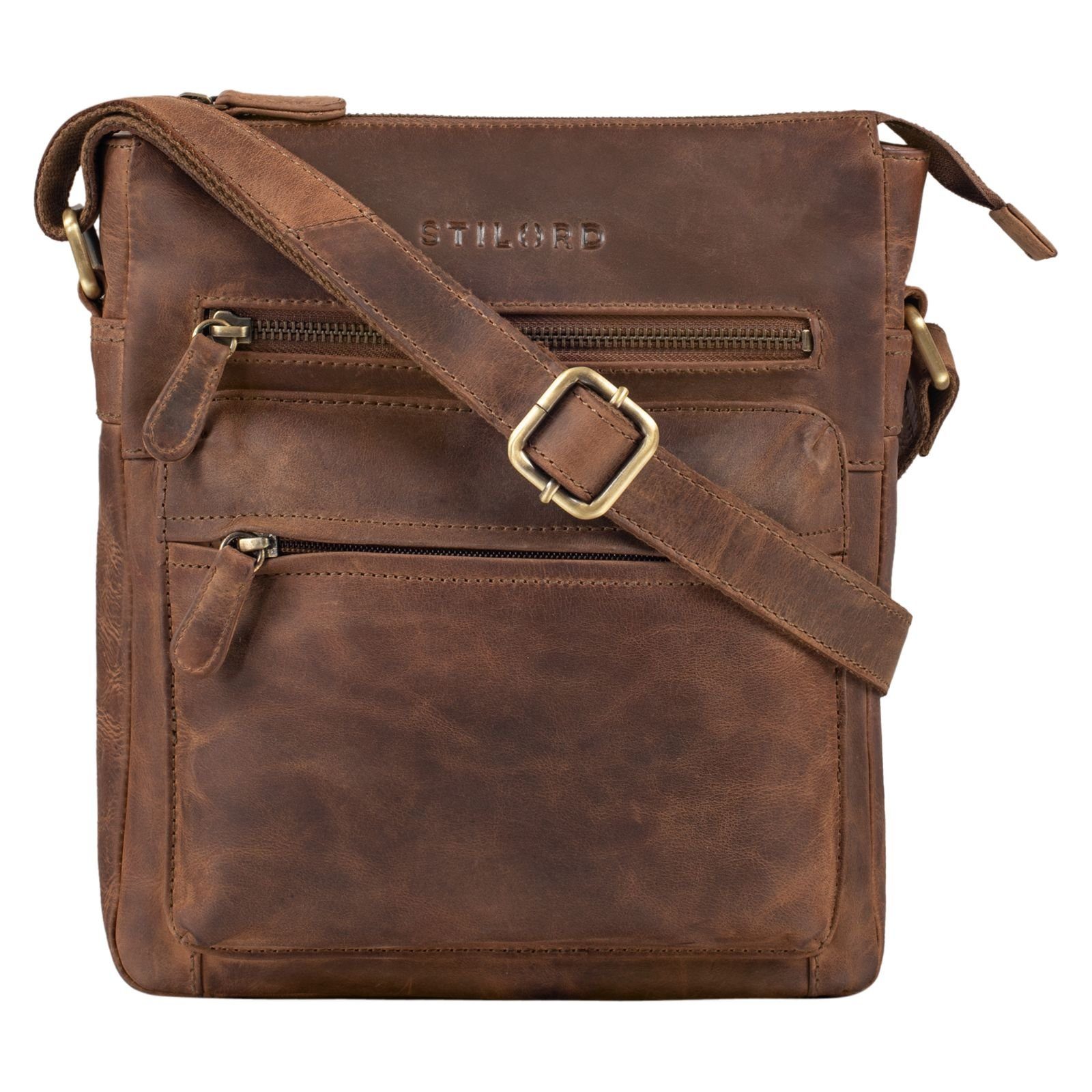 STILORD Handtasche STILORD "Mae" Umhängetasche Damen Leder