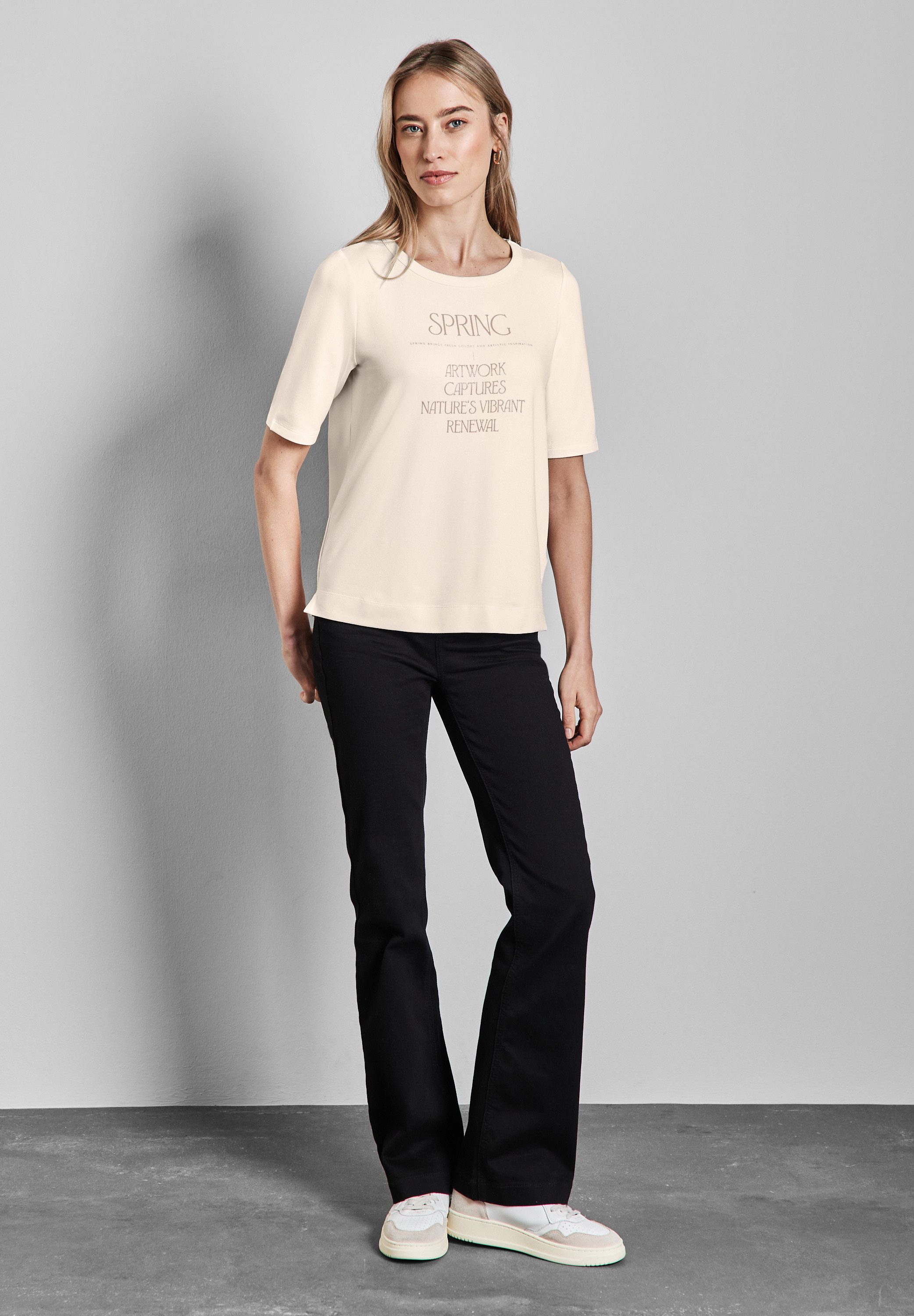 STREET ONE T-Shirt Rundhalsausschnitt