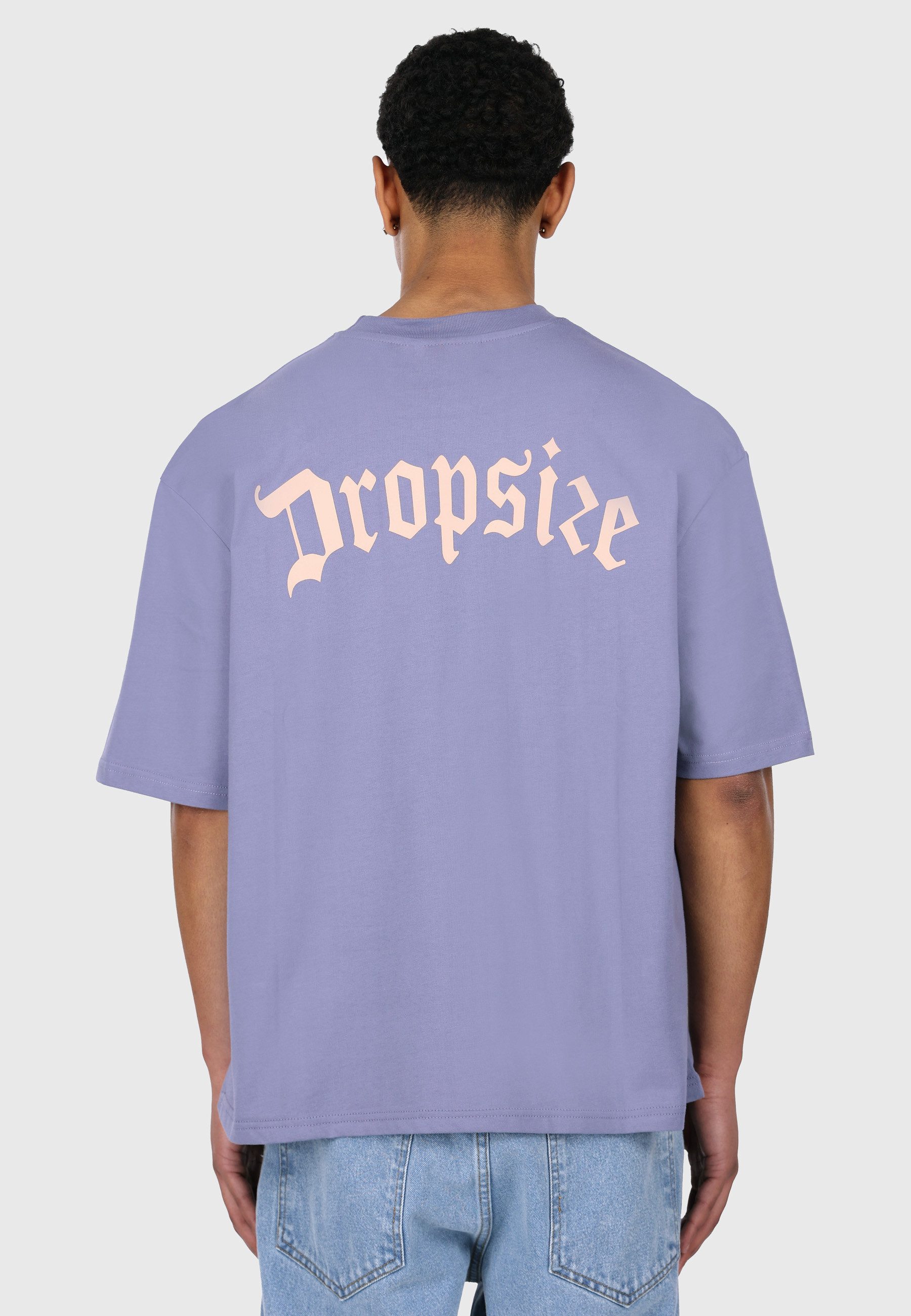 Dropsize T-Shirt Dropsize HEAVY OVERSIZE BIG LOGO T-SHIRT (1-tlg)
