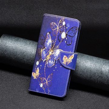 Wigento Handyhülle Für Xiaomi Redmi 13C Kunstleder Handy Tasche Hülle Book Motiv 3 Case
