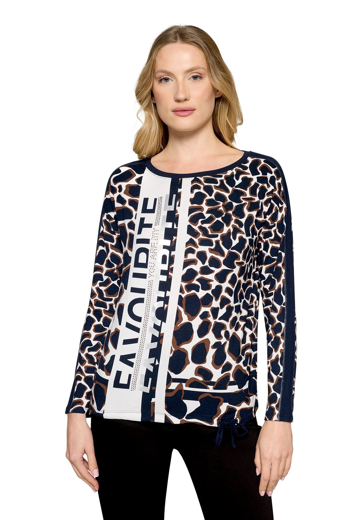 Betty Barclay Kurzarmshirt Damen mit Tunnelzug (1-tlg)